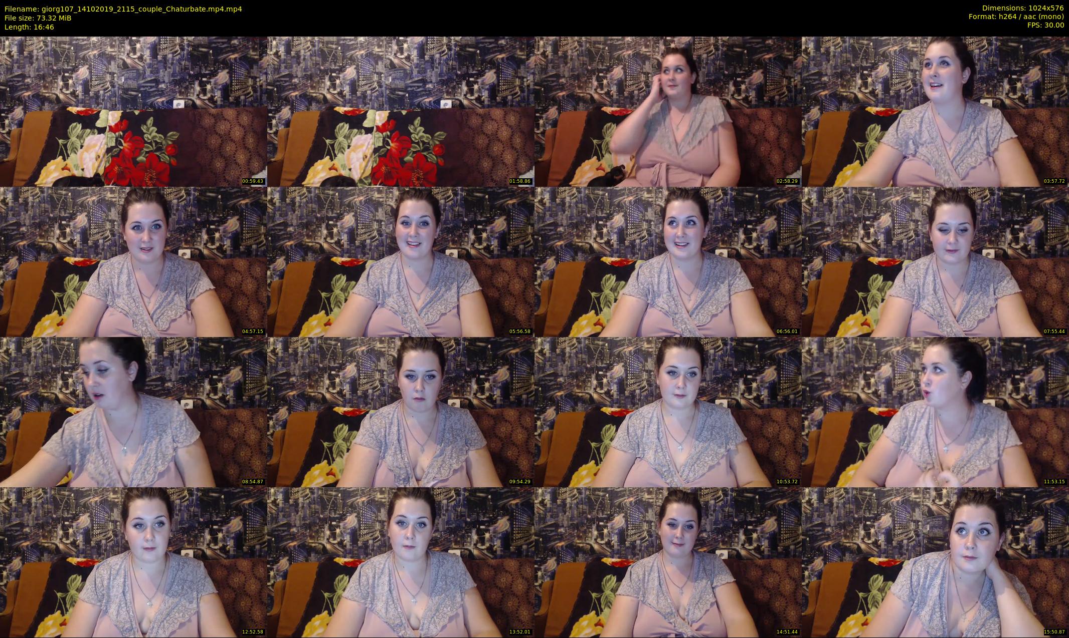 giorg107 — 17 minute Chaturbate couple cam show recording, 480p, Oct 14, 2019