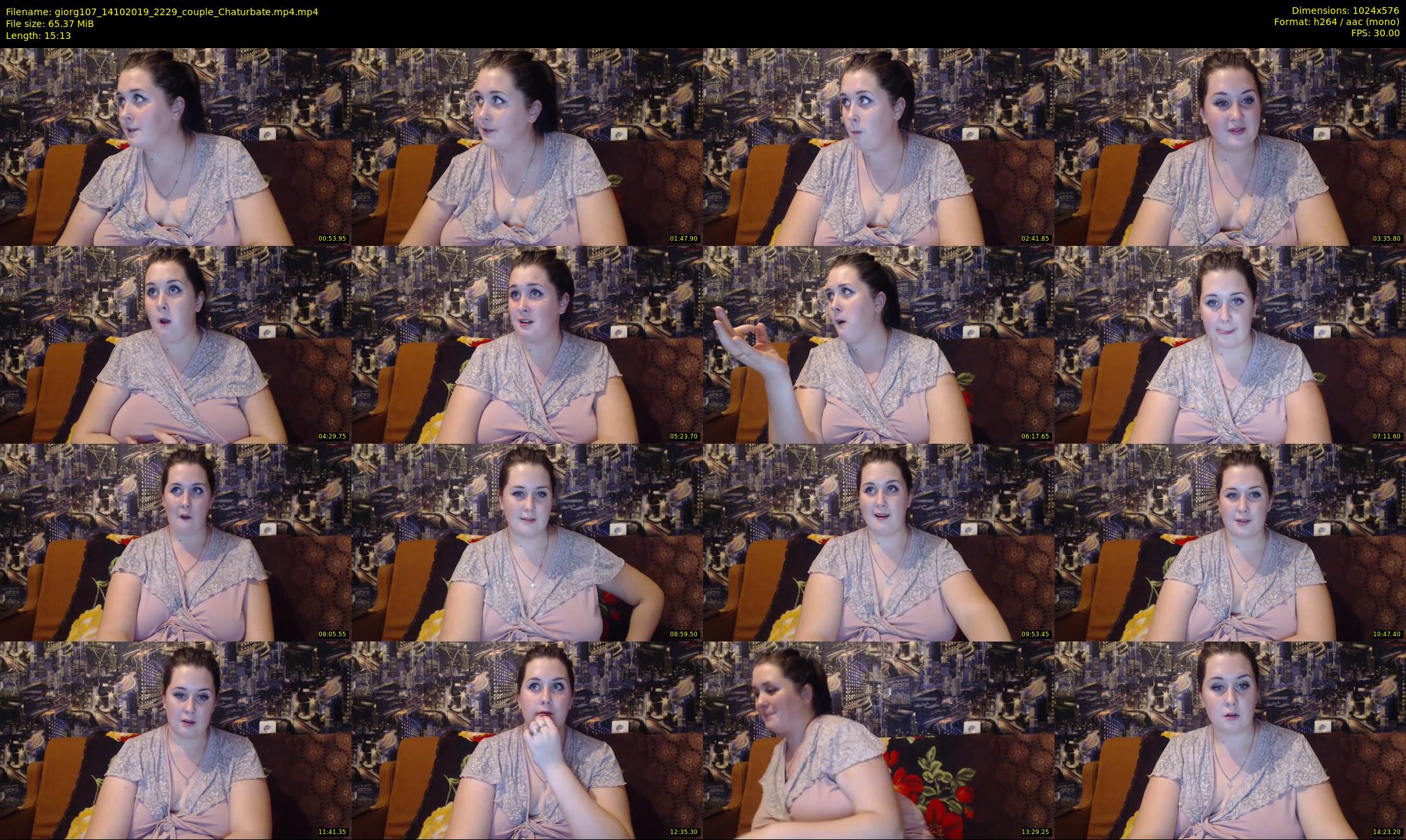 giorg107 — 16 minute Chaturbate couple cam show recording, 480p, Oct 14, 2019