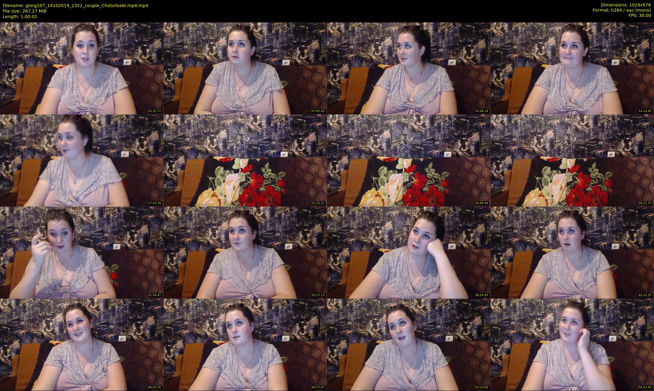 giorg107 — 61 minute Chaturbate couple cam show recording, 480p, Oct 14, 2019