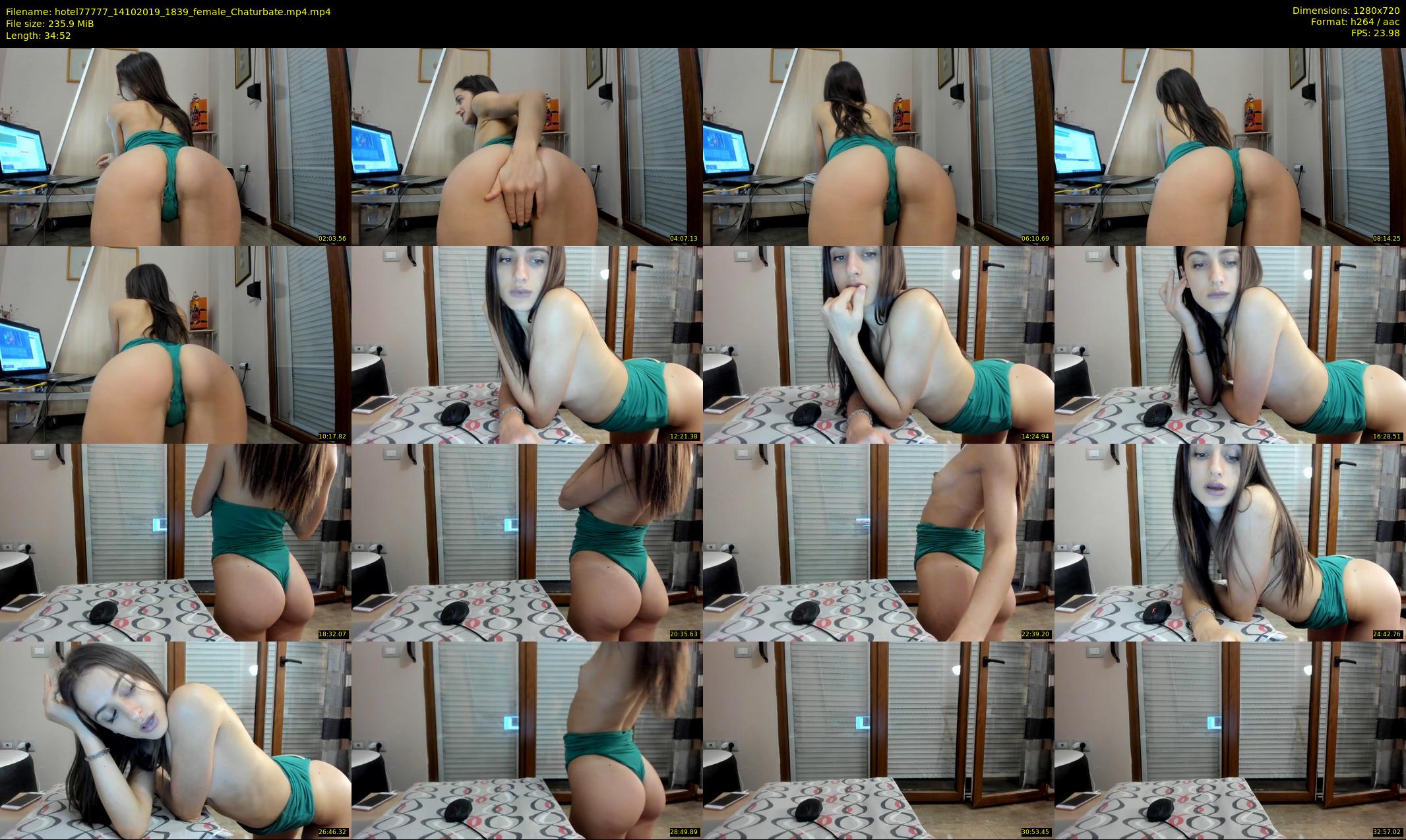 hotel77777 — 35 minute Chaturbate female cam show recording, 720p, Oct 14, 2019