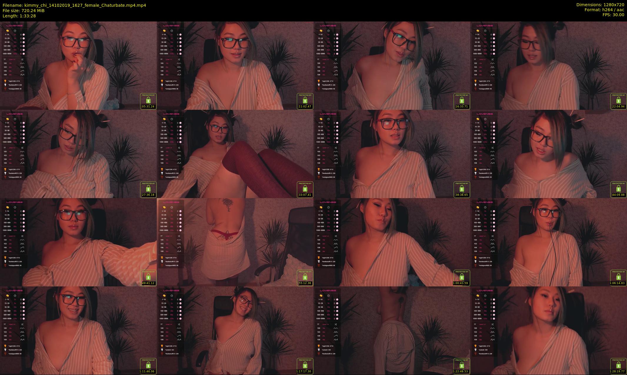 kimmy_chi — 94 minute Chaturbate female cam show recording, 720p, Oct 14, 2019