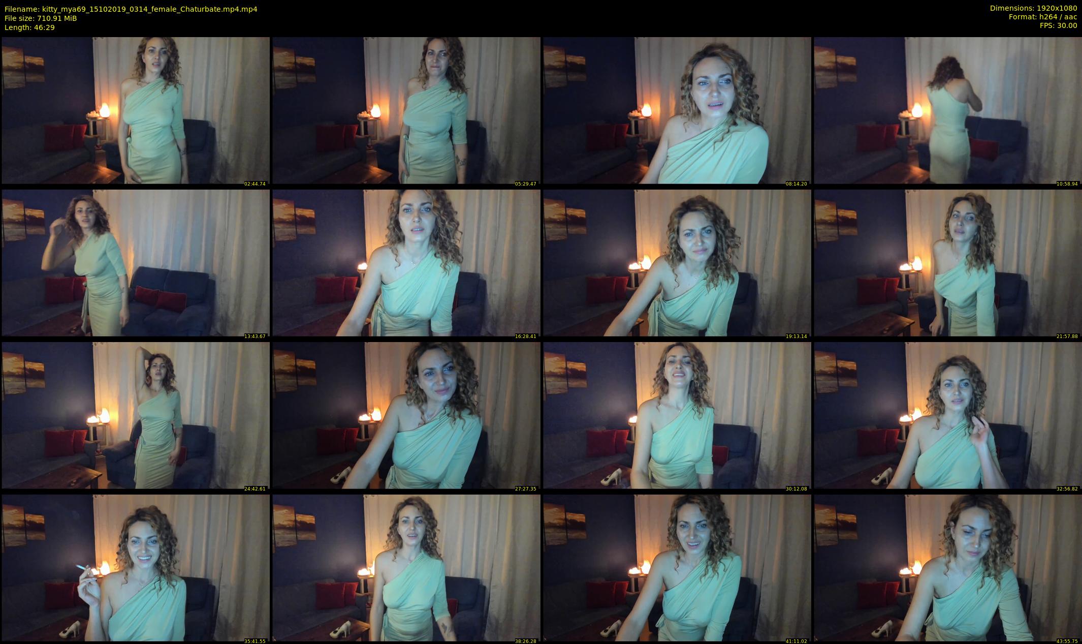 kitty_mya69 — 47 minute Chaturbate female cam show recording, 1080p, Oct 15, 2019