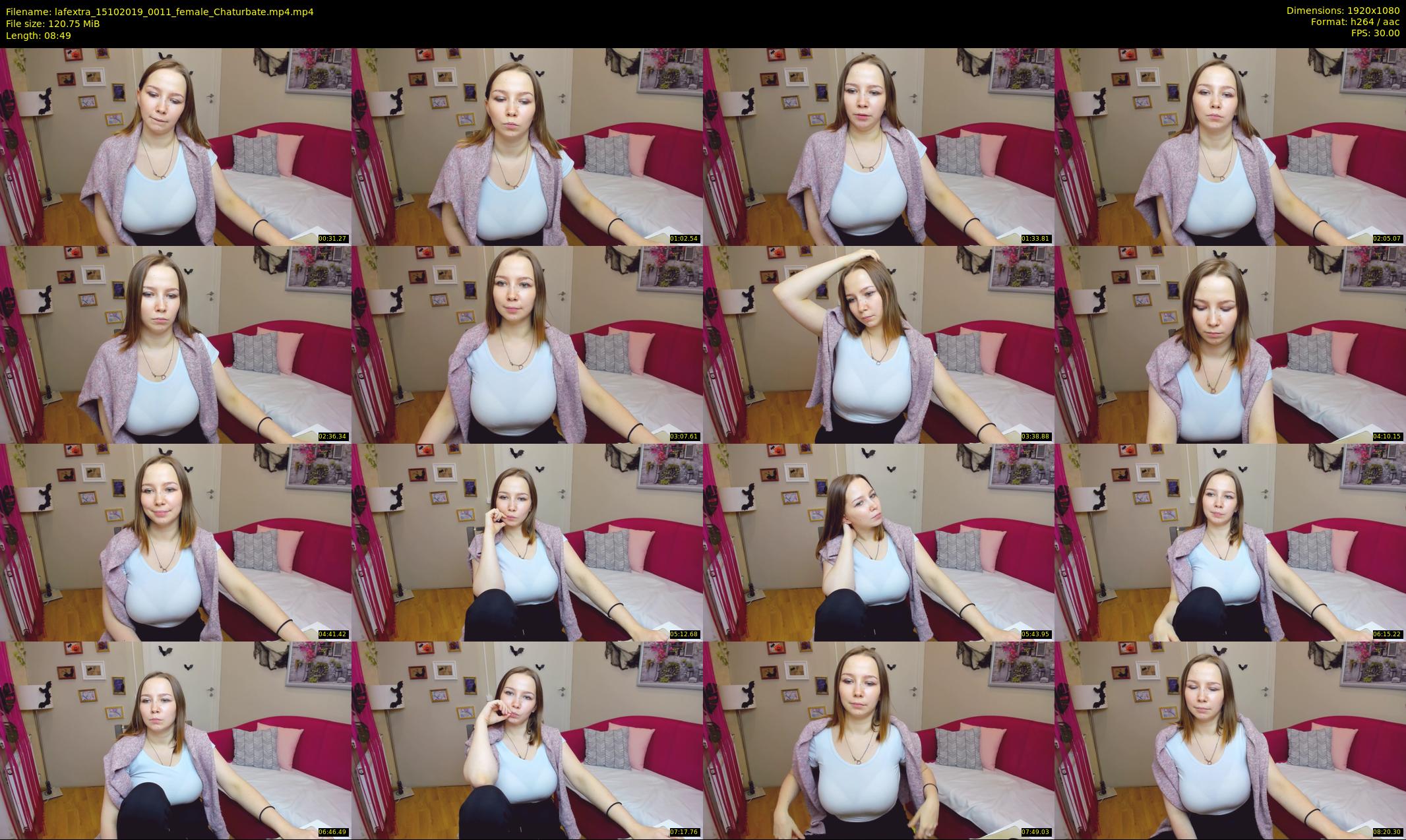 lafextra — 9 minute Chaturbate female cam show recording, 1080p, Oct 15, 2019