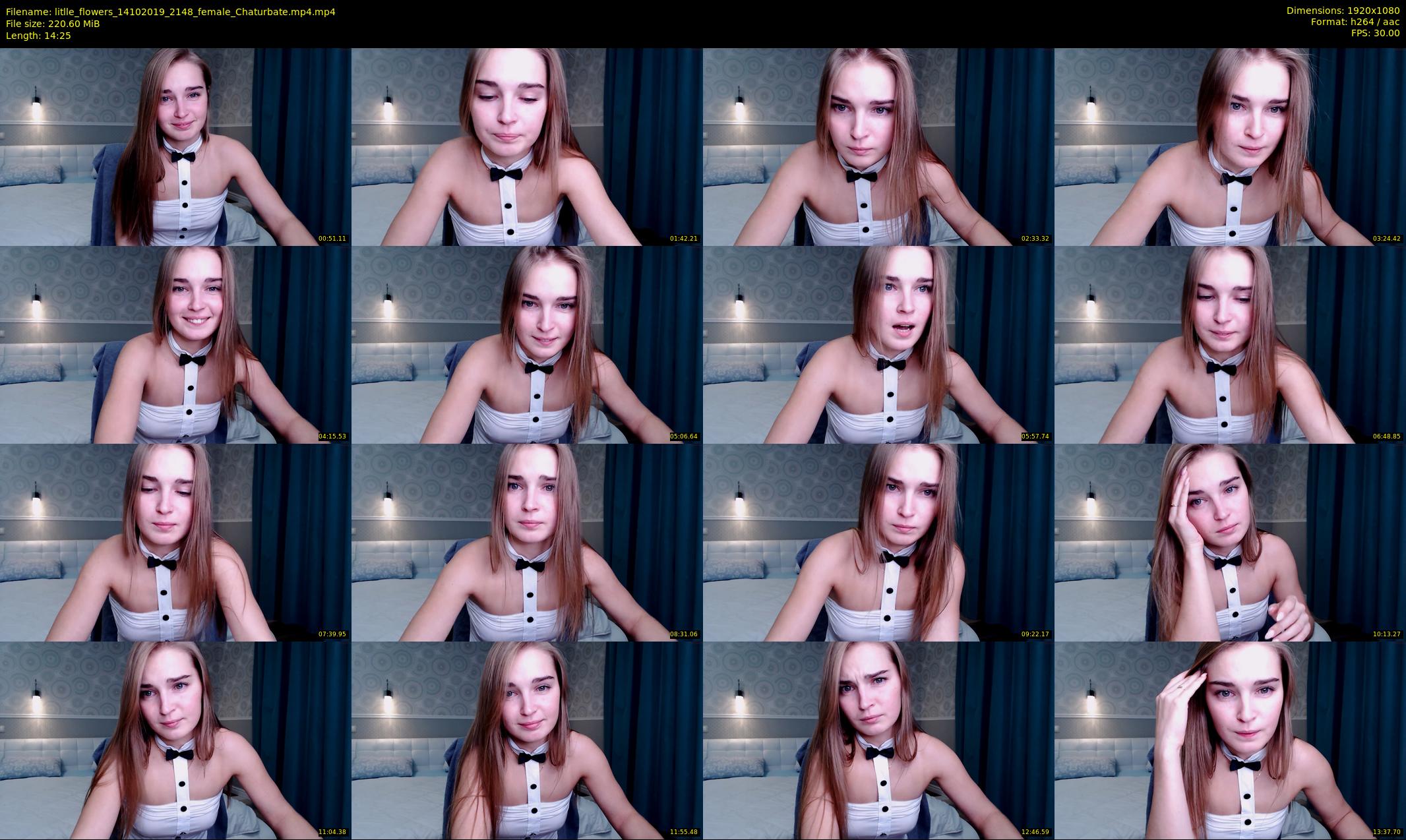 litlle_flowers — 15 minute Chaturbate female cam show recording, 1080p, Oct 14, 2019