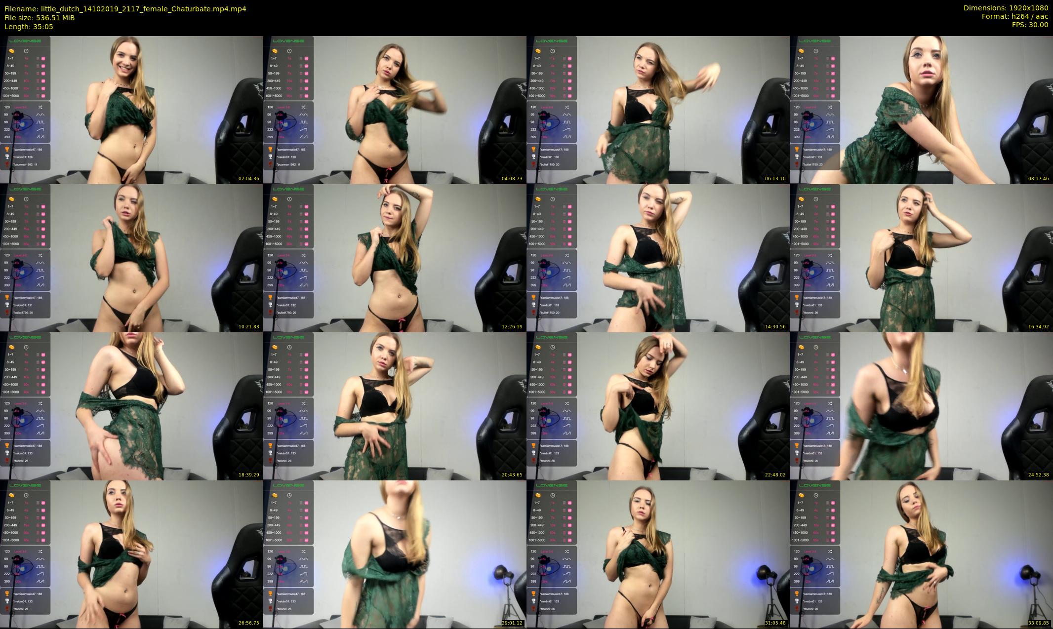 little_dutch — 36 minute Chaturbate female cam show recording, 1080p, Oct 14, 2019