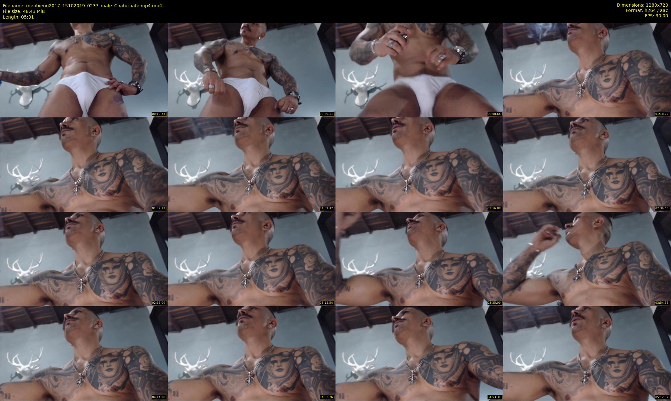 menbienn2017 — 6 minute Chaturbate male cam show recording, 720p, Oct 15, 2019