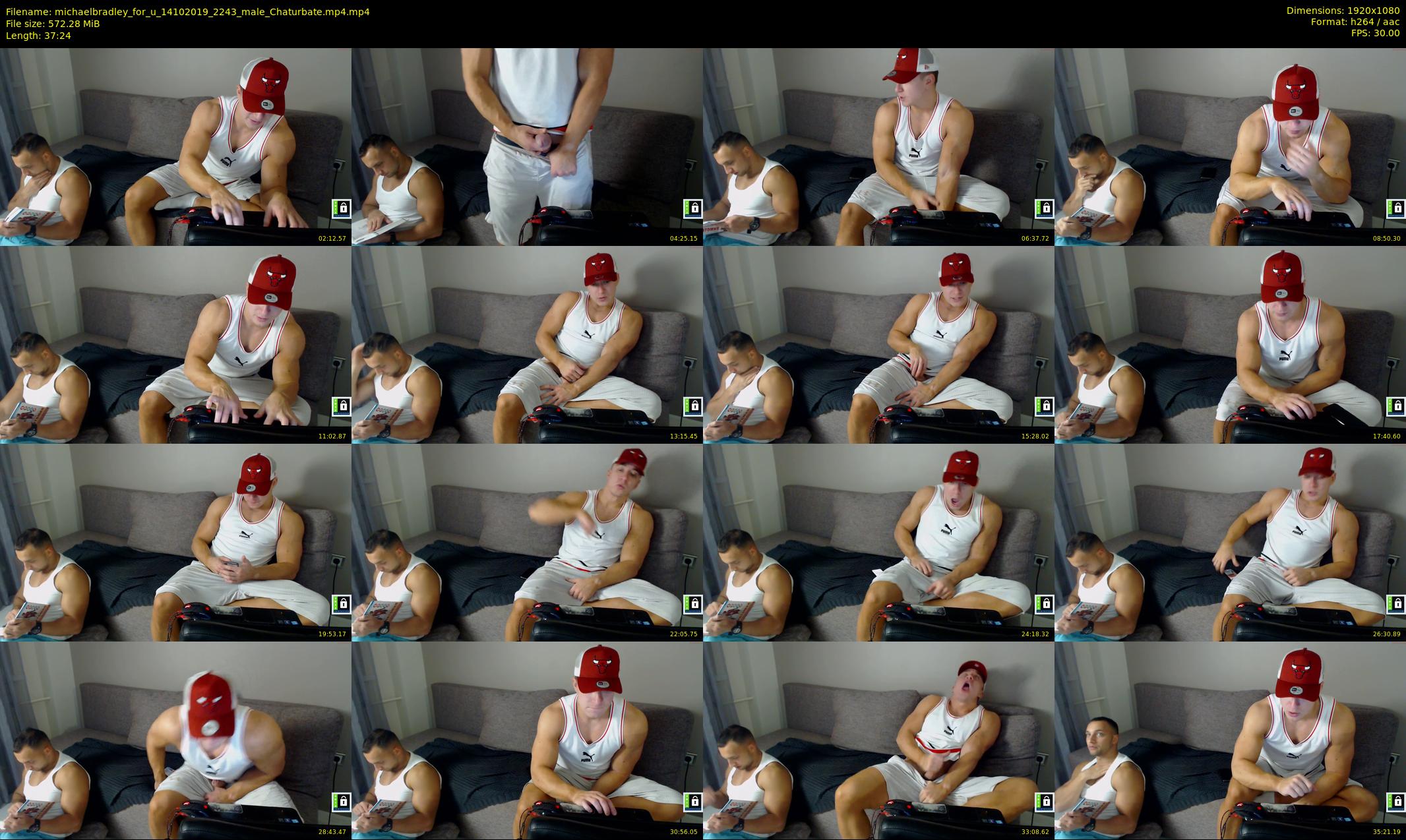 michaelbradley_for_u — 38 minute Chaturbate male cam show recording, 1080p, Oct 14, 2019