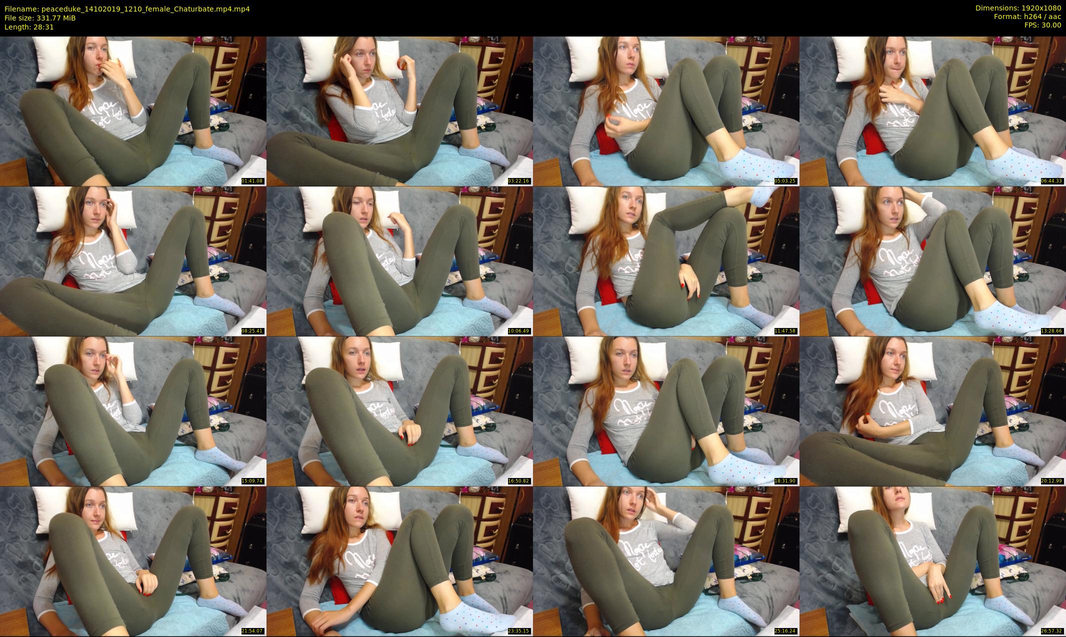 peaceduke — 29 minute Chaturbate female cam show recording, 1080p, Oct 14, 2019