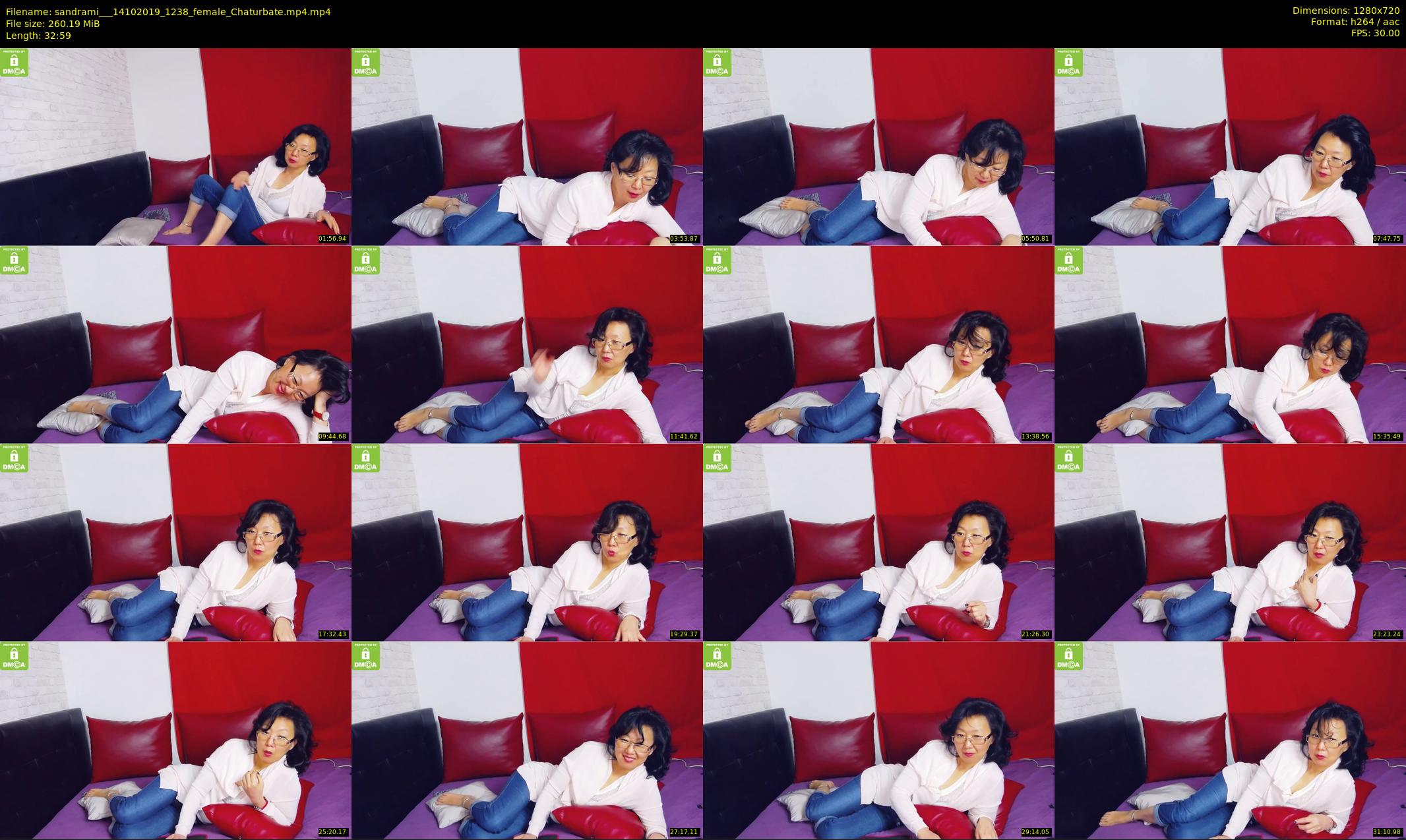 sandrami__ — 33 minute Chaturbate female cam show recording, 720p, Oct 14, 2019