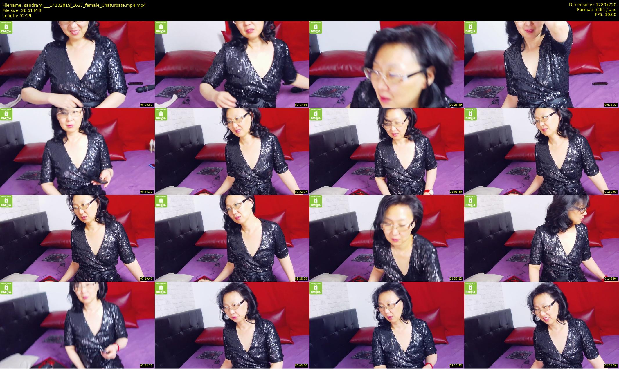 sandrami__ — 3 minute Chaturbate female cam show recording, 720p, Oct 14, 2019