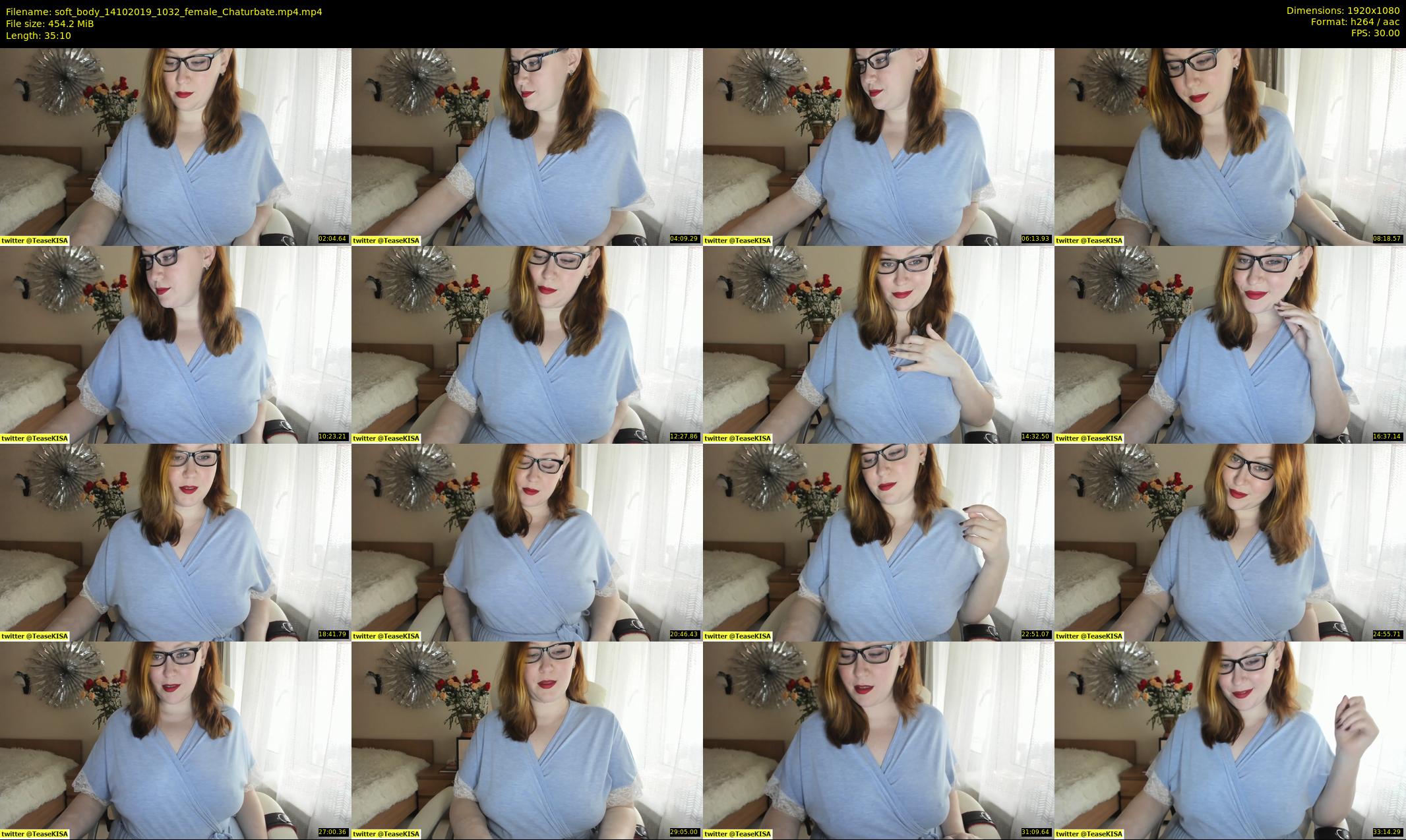 soft_body — 36 minute Chaturbate female cam show recording, 1080p, Oct 14, 2019