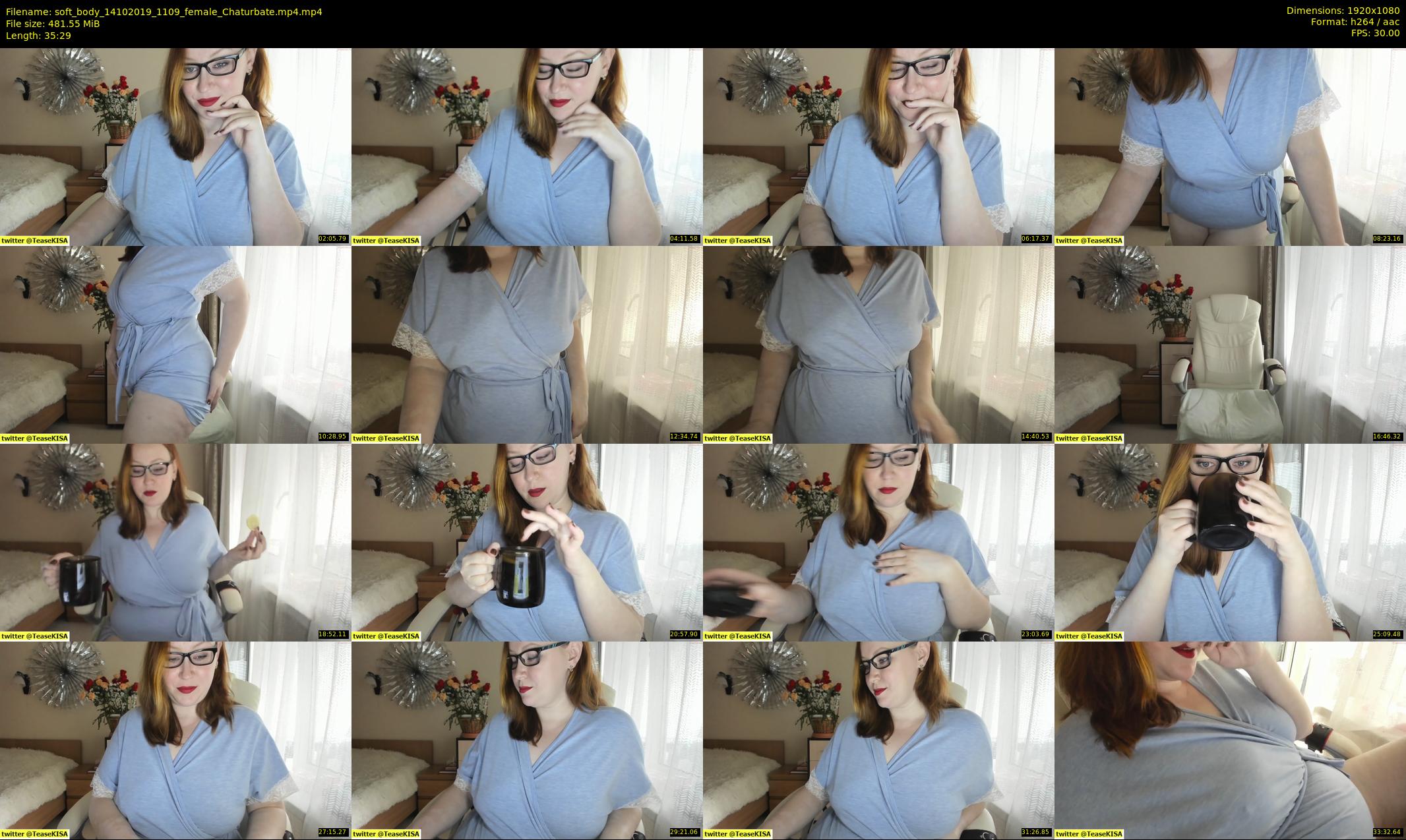 soft_body — 36 minute Chaturbate female cam show recording, 1080p, Oct 14, 2019