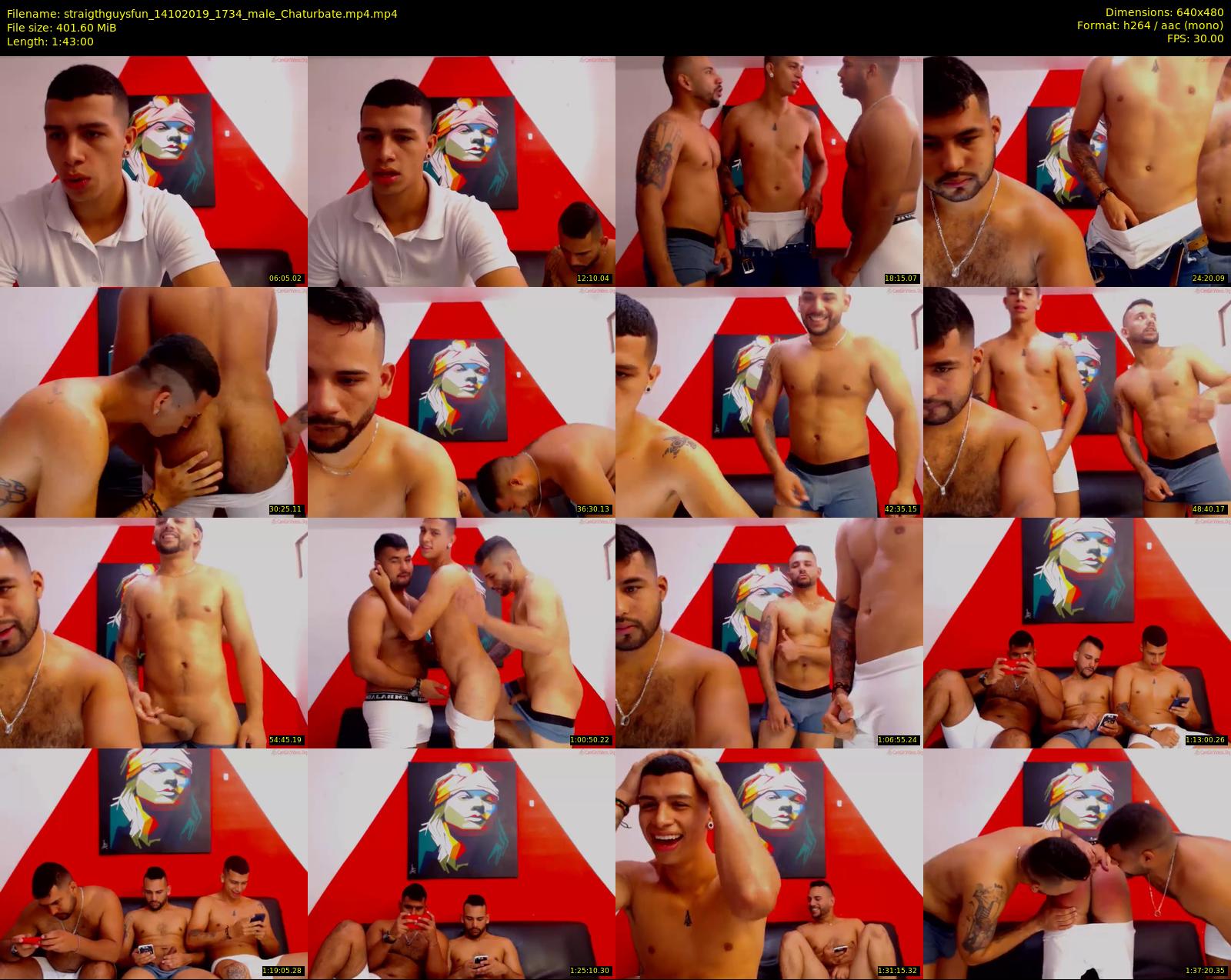 straigthguysfun — 103 minute Chaturbate male cam show recording, 480p, Oct 14, 2019