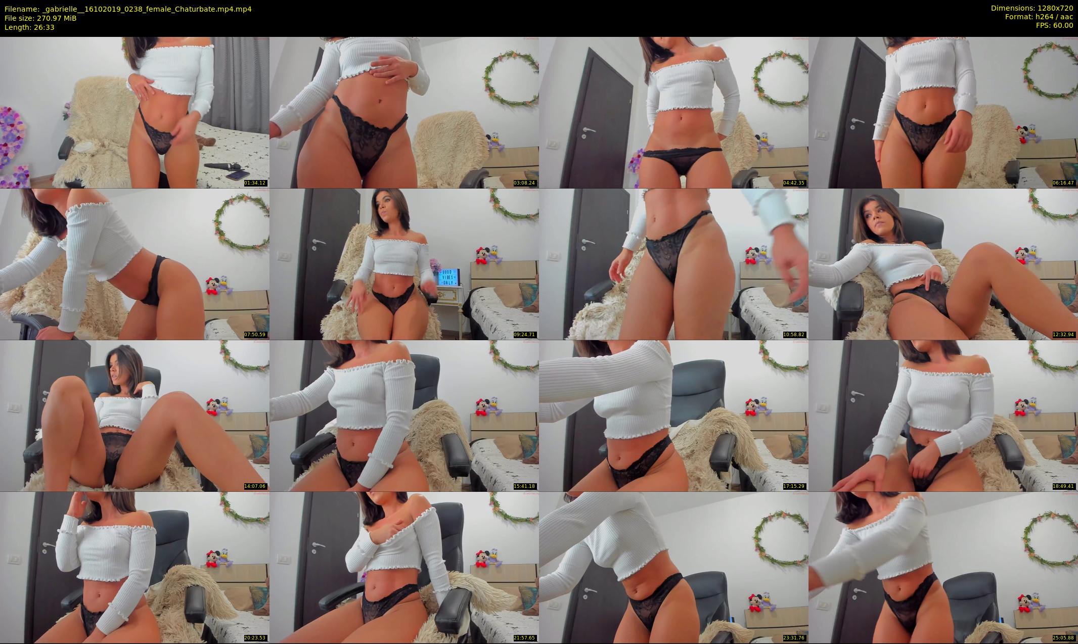 _gabrielle_ — 27 minute Chaturbate female cam show recording, 720p, Oct 16, 2019