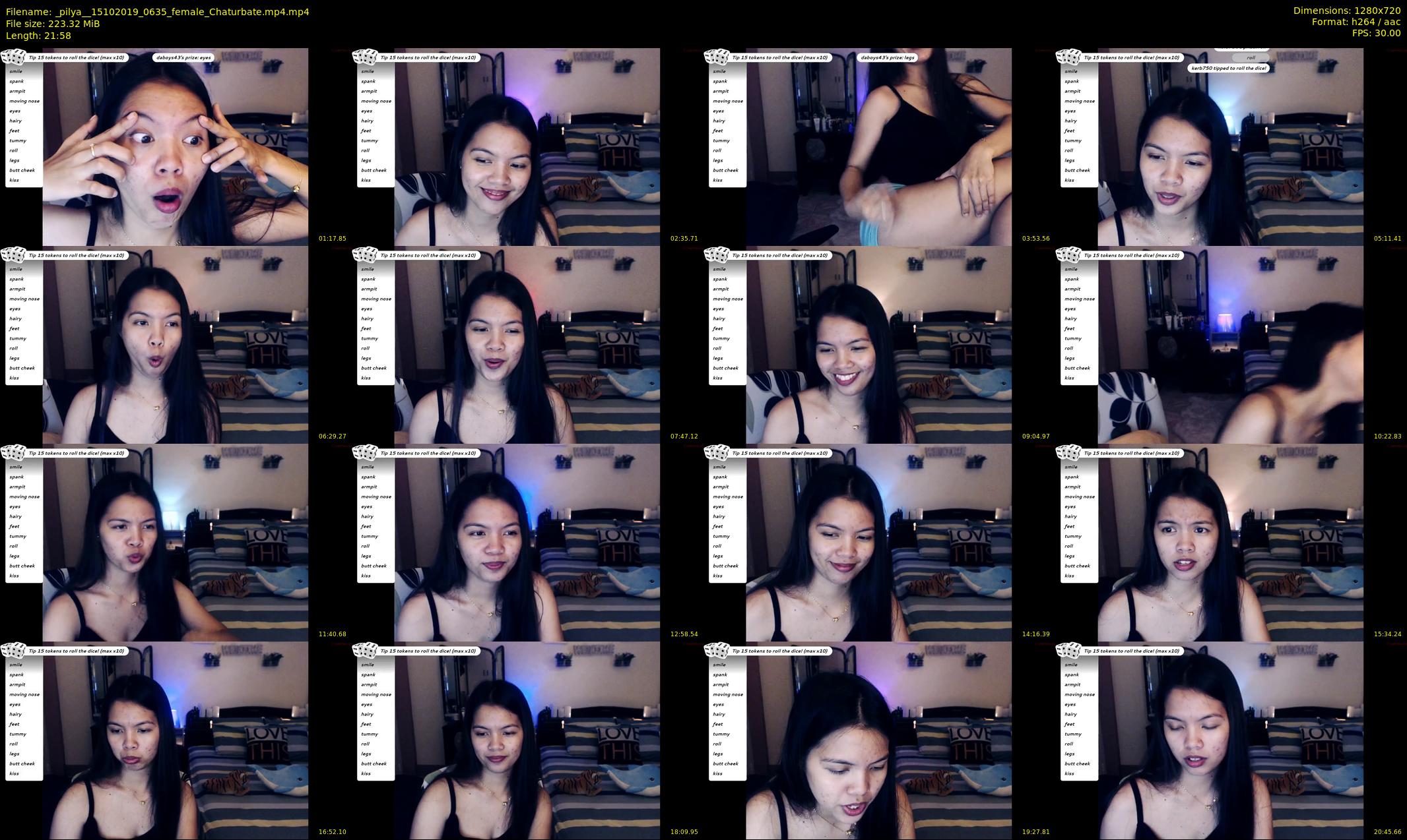 _pilya_ — 22 minute Chaturbate female cam show recording, 720p, Oct 15, 2019