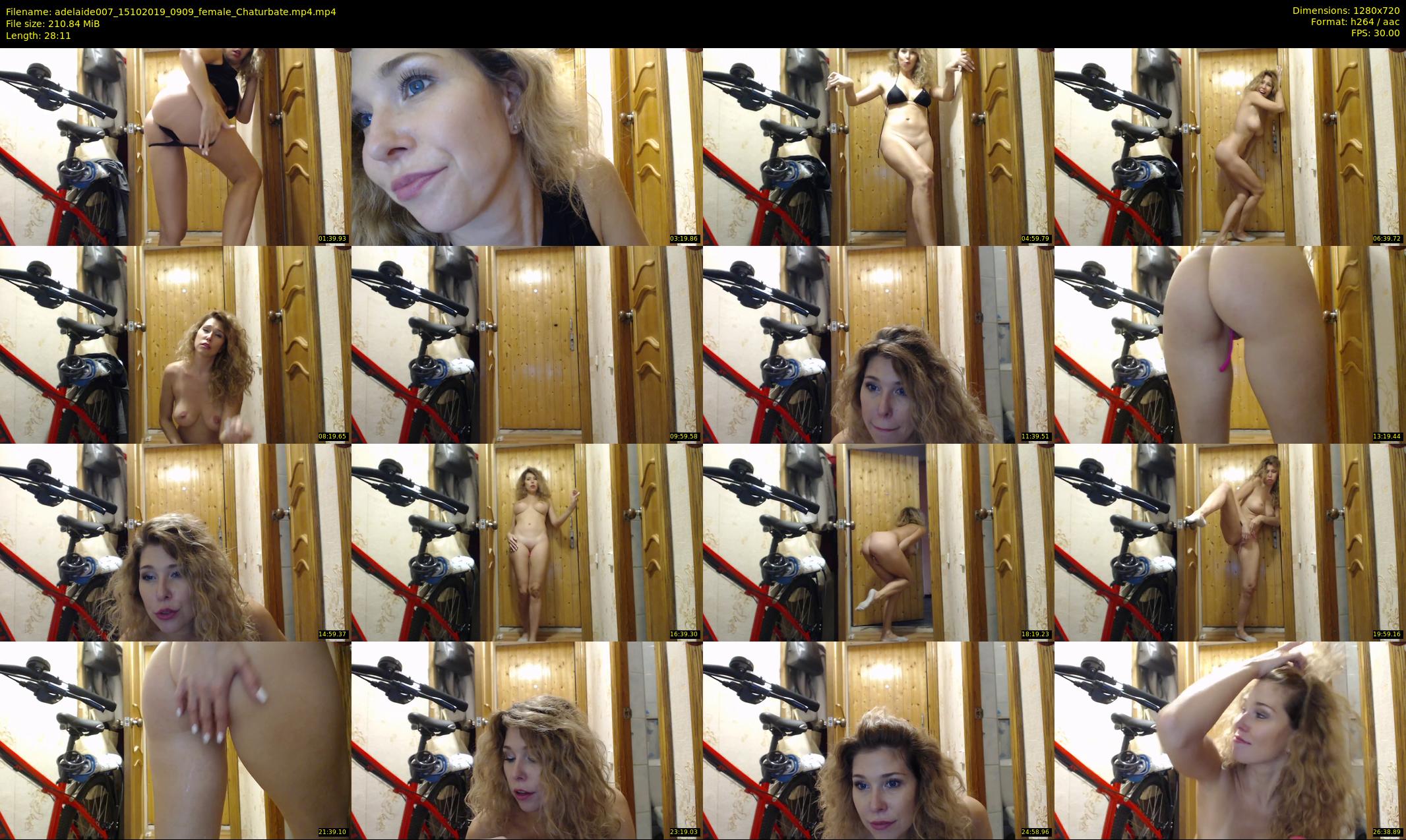 adelaide007 — 29 minute Chaturbate female cam show recording, 720p, Oct 15, 2019