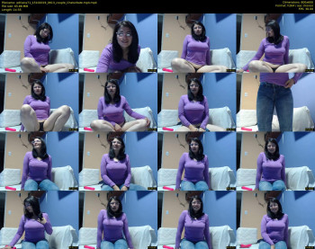 adriana71 — 15 minute Chaturbate couple cam show recording, 480p, Oct 15, 2019