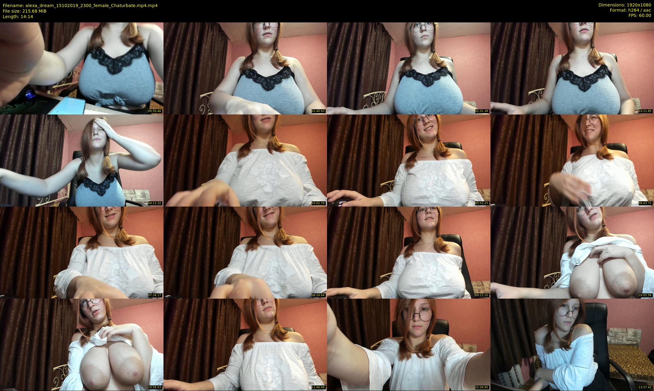 alexa_dream — 15 minute Chaturbate female cam show recording, 1080p, Oct 15, 2019