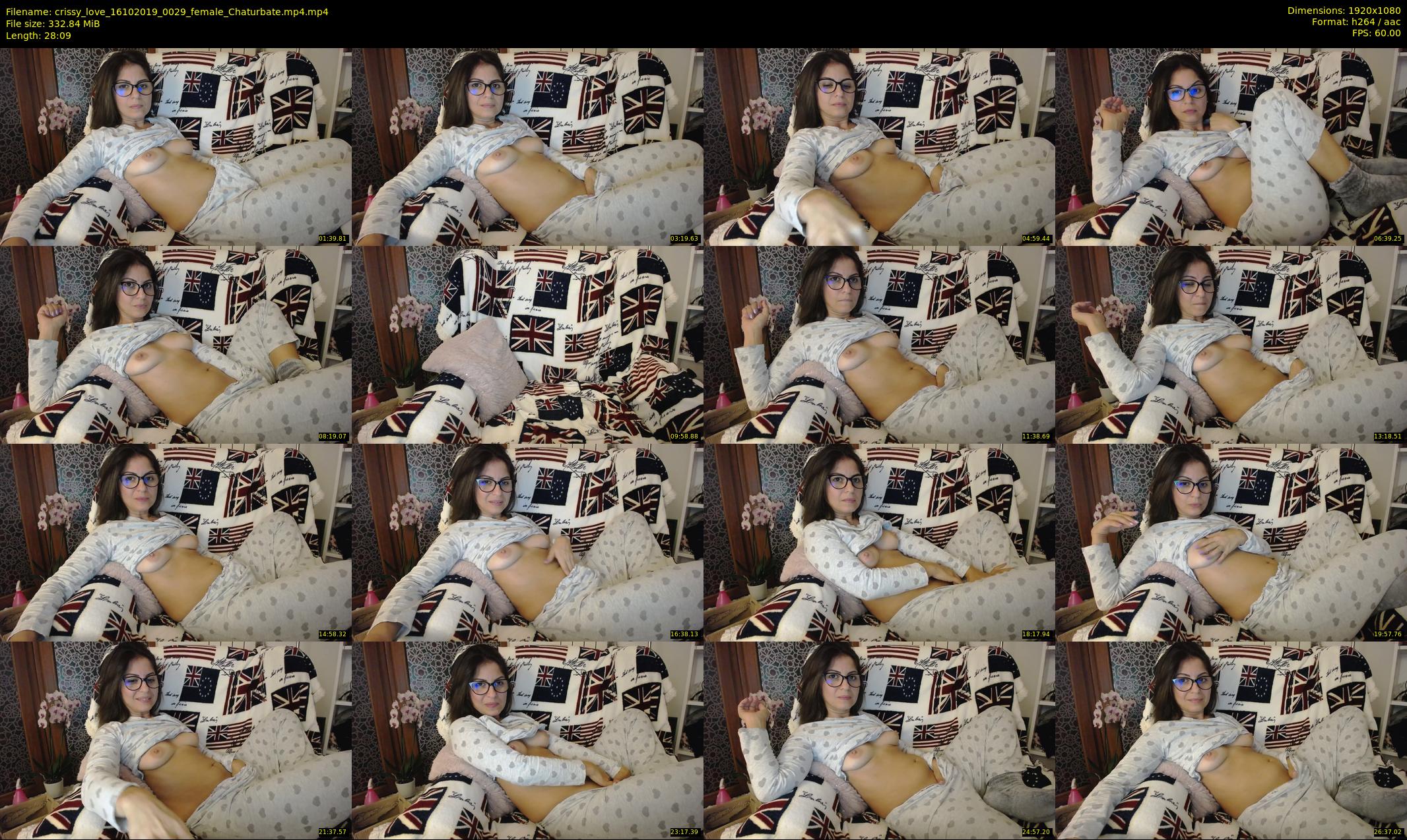crissy_love — 29 minute Chaturbate female cam show recording, 1080p, Oct 16, 2019