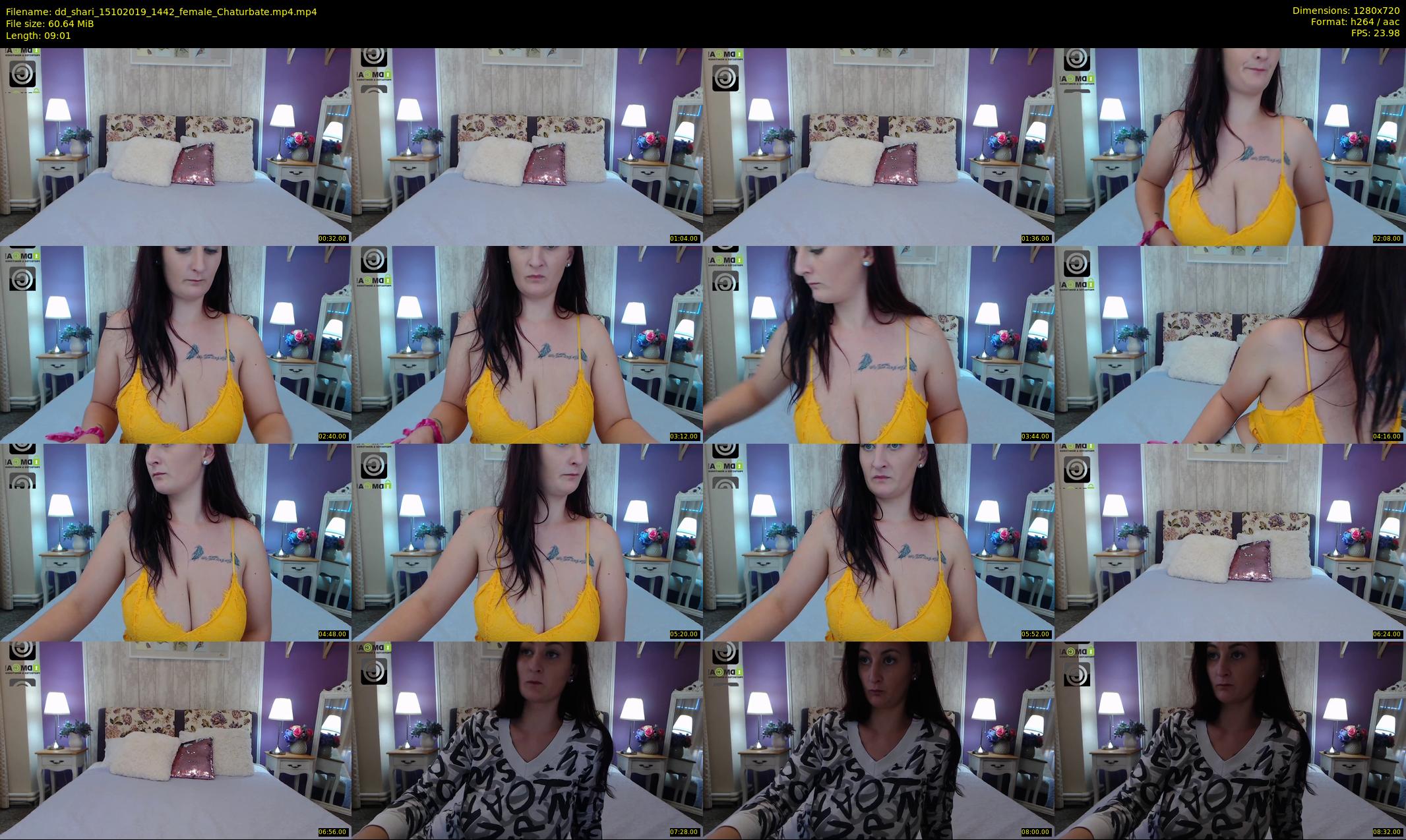 dd_shari — 10 minute Chaturbate female cam show recording, 720p, Oct 15, 2019