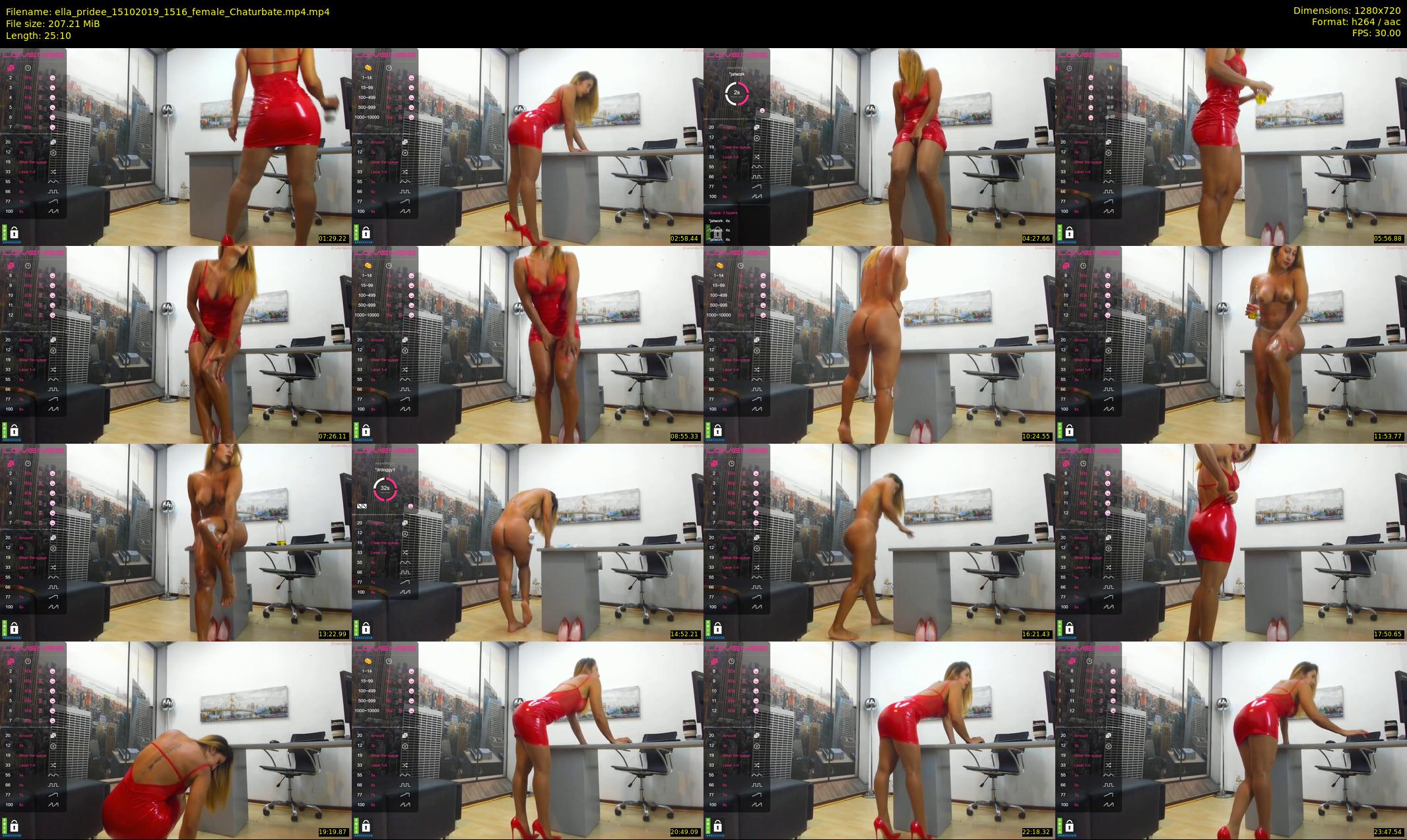 ella_pridee — 26 minute Chaturbate female cam show recording, 720p, Oct 15, 2019