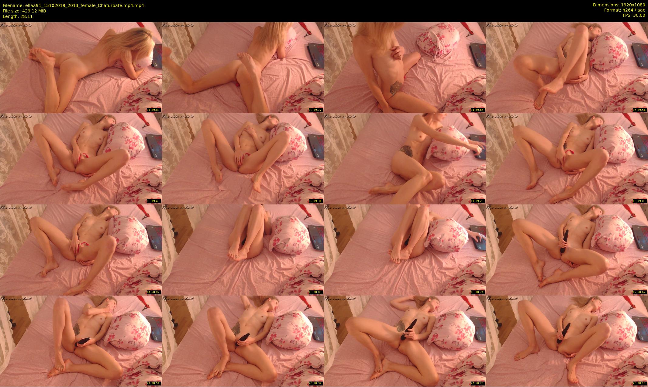 ellaa91 — 29 minute Chaturbate female cam show recording, 1080p, Oct 15, 2019