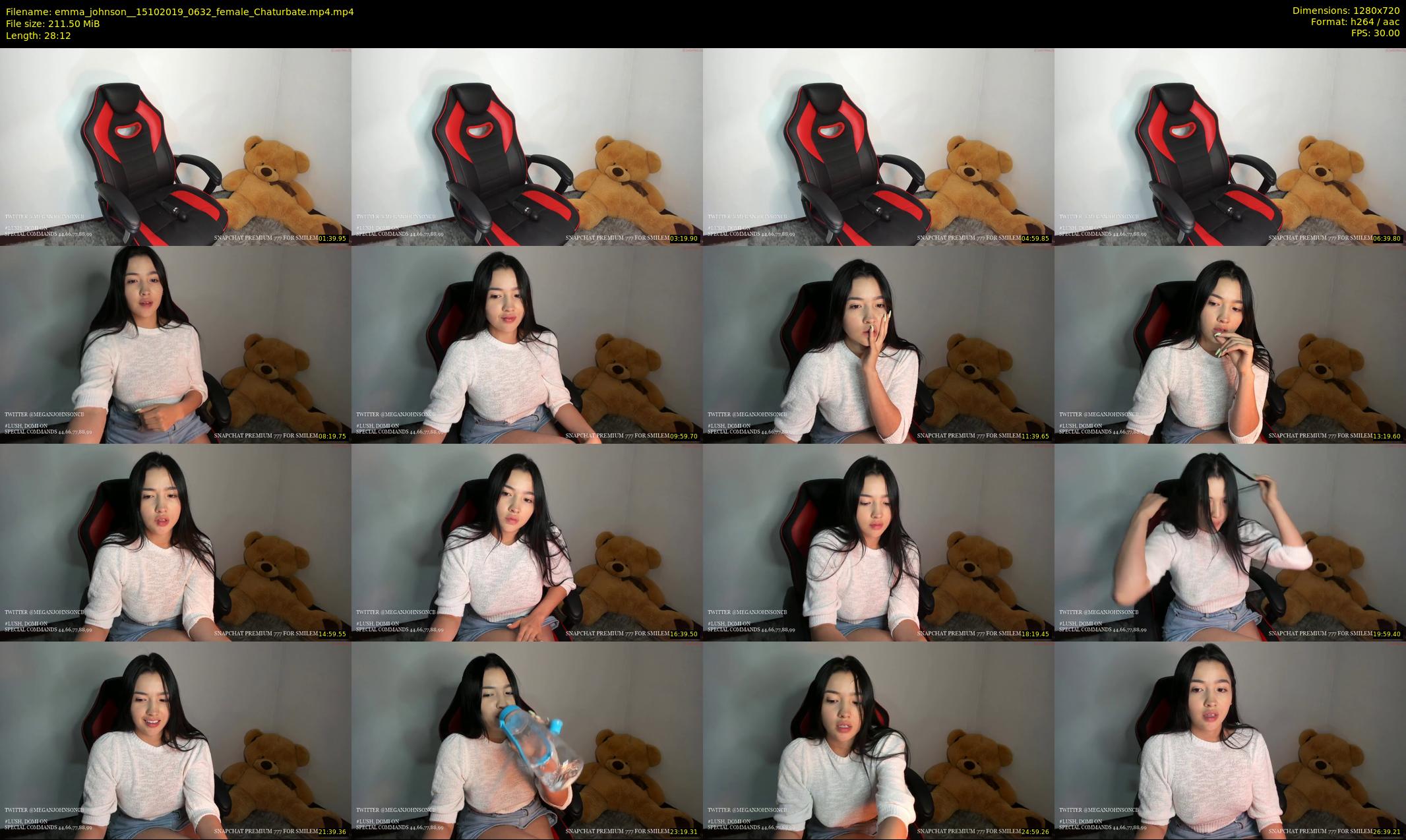 emma_johnson_ — 29 minute Chaturbate female cam show recording, 720p, Oct 15, 2019