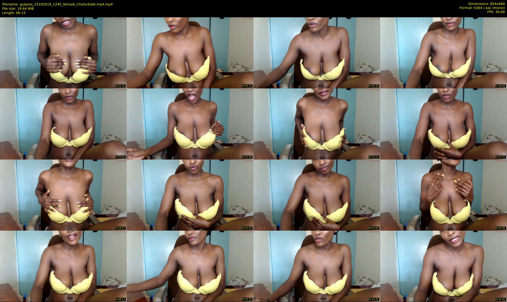 gulpess — 7 minute Chaturbate female cam show recording, 480p, Oct 15, 2019