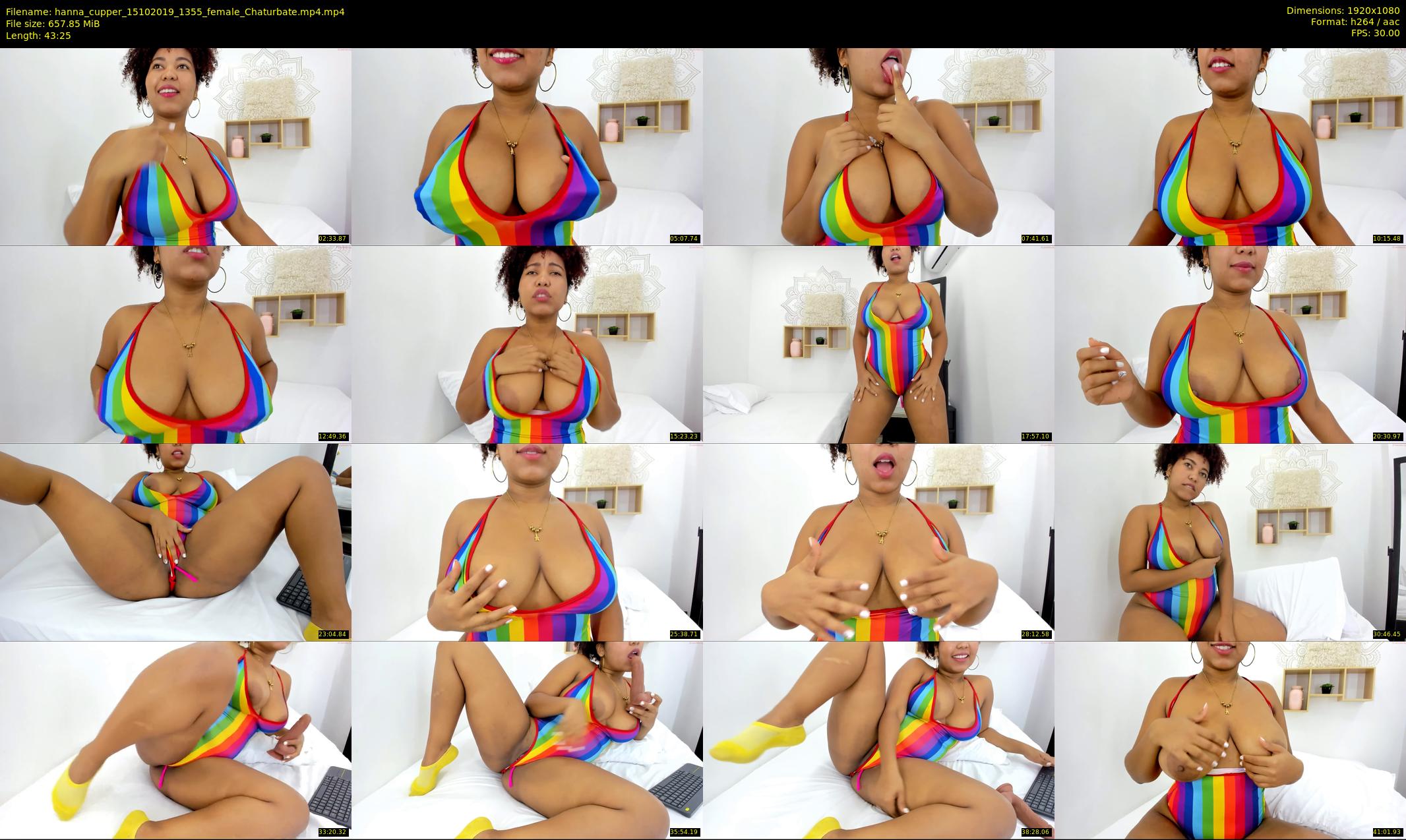 hanna_cupper — 44 minute Chaturbate female cam show recording, 1080p, Oct 15, 2019