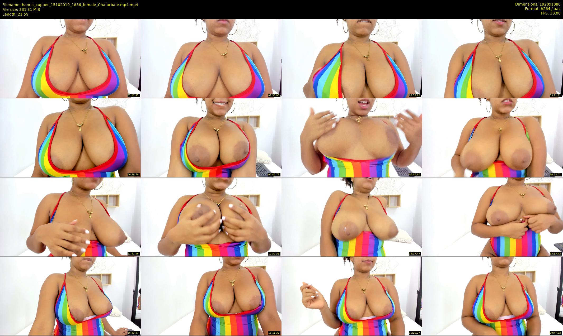hanna_cupper — 22 minute Chaturbate female cam show recording, 1080p, Oct 15, 2019