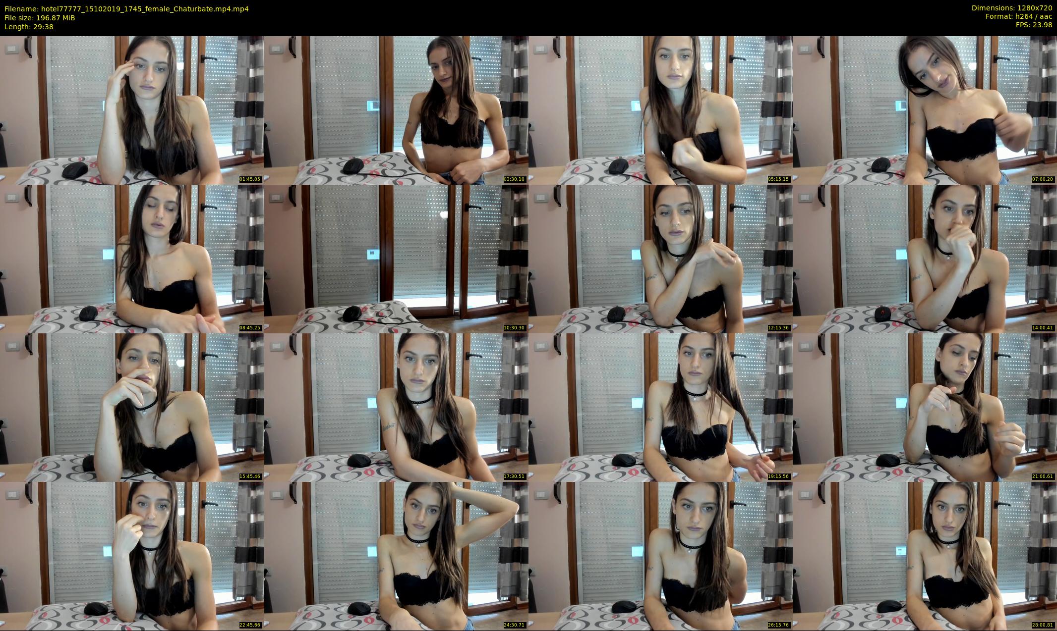hotel77777 — 30 minute Chaturbate female cam show recording, 720p, Oct 15, 2019