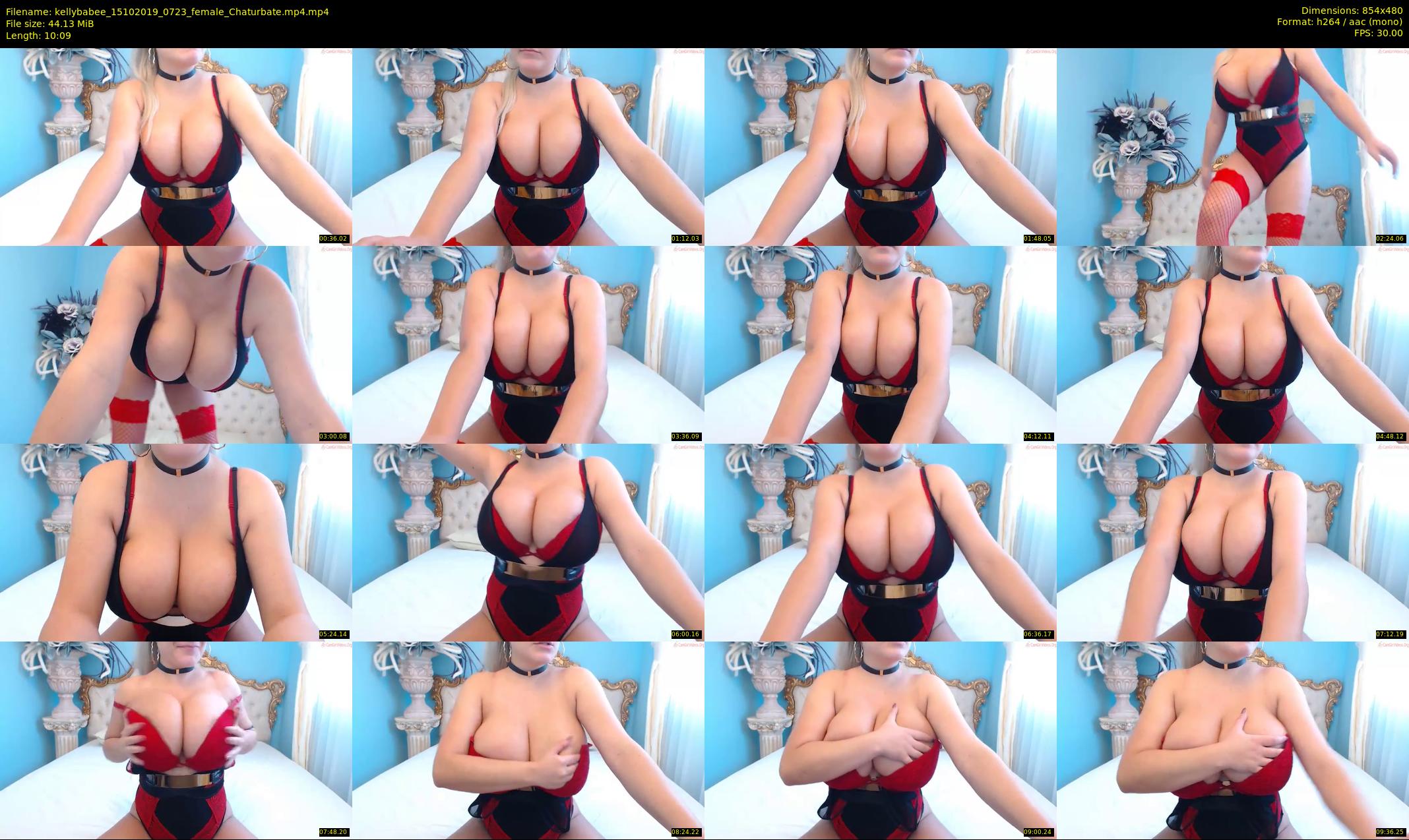 kellybabee — 11 minute Chaturbate female cam show recording, 480p, Oct 15, 2019