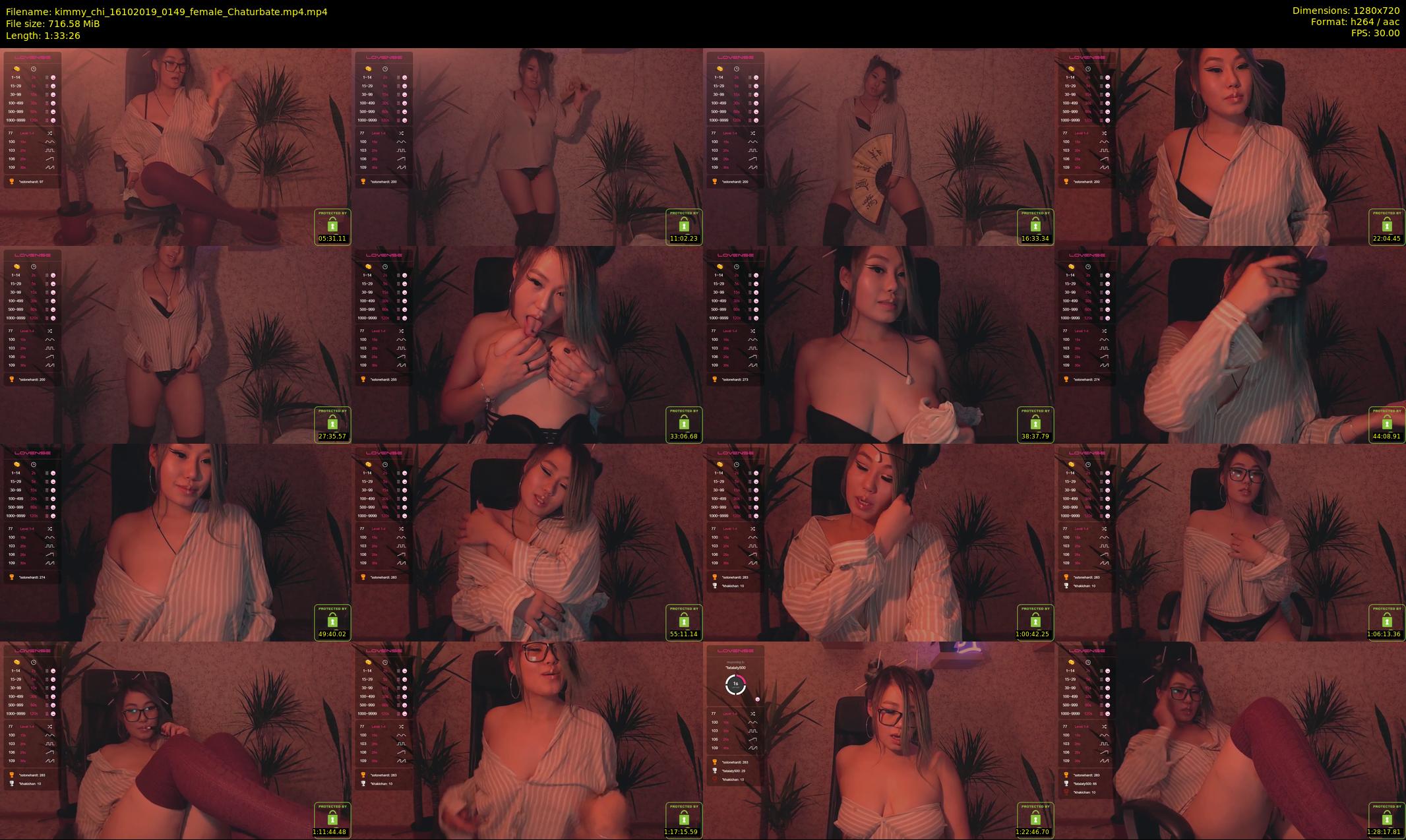 kimmy_chi — 94 minute Chaturbate female cam show recording, 720p, Oct 16, 2019