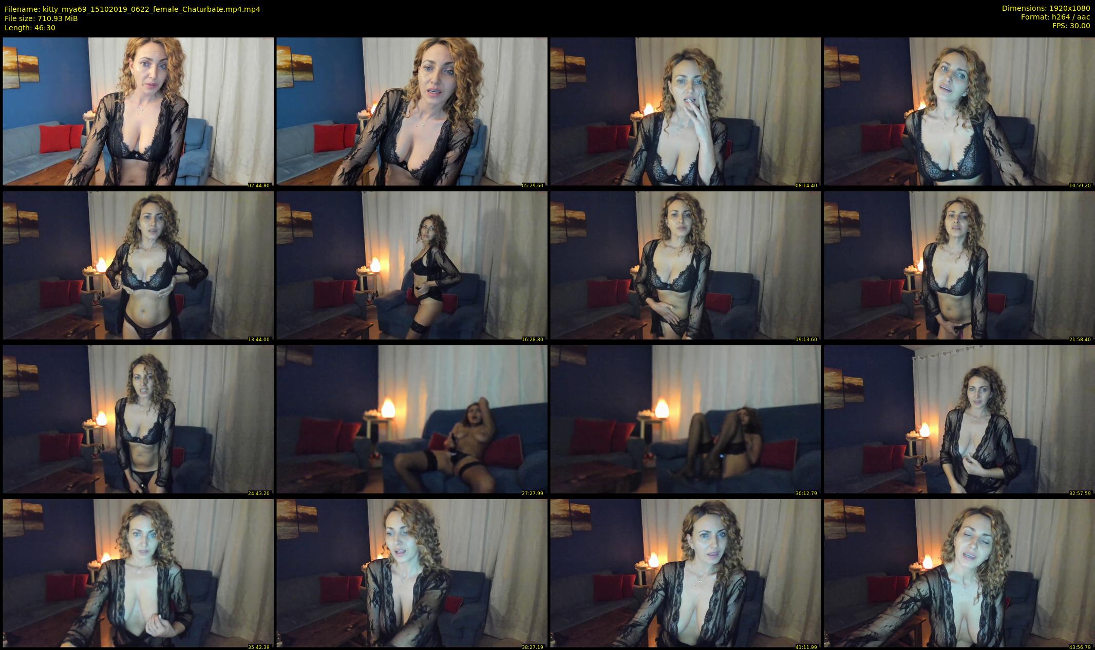 kitty_mya69 — 47 minute Chaturbate female cam show recording, 1080p, Oct 15, 2019