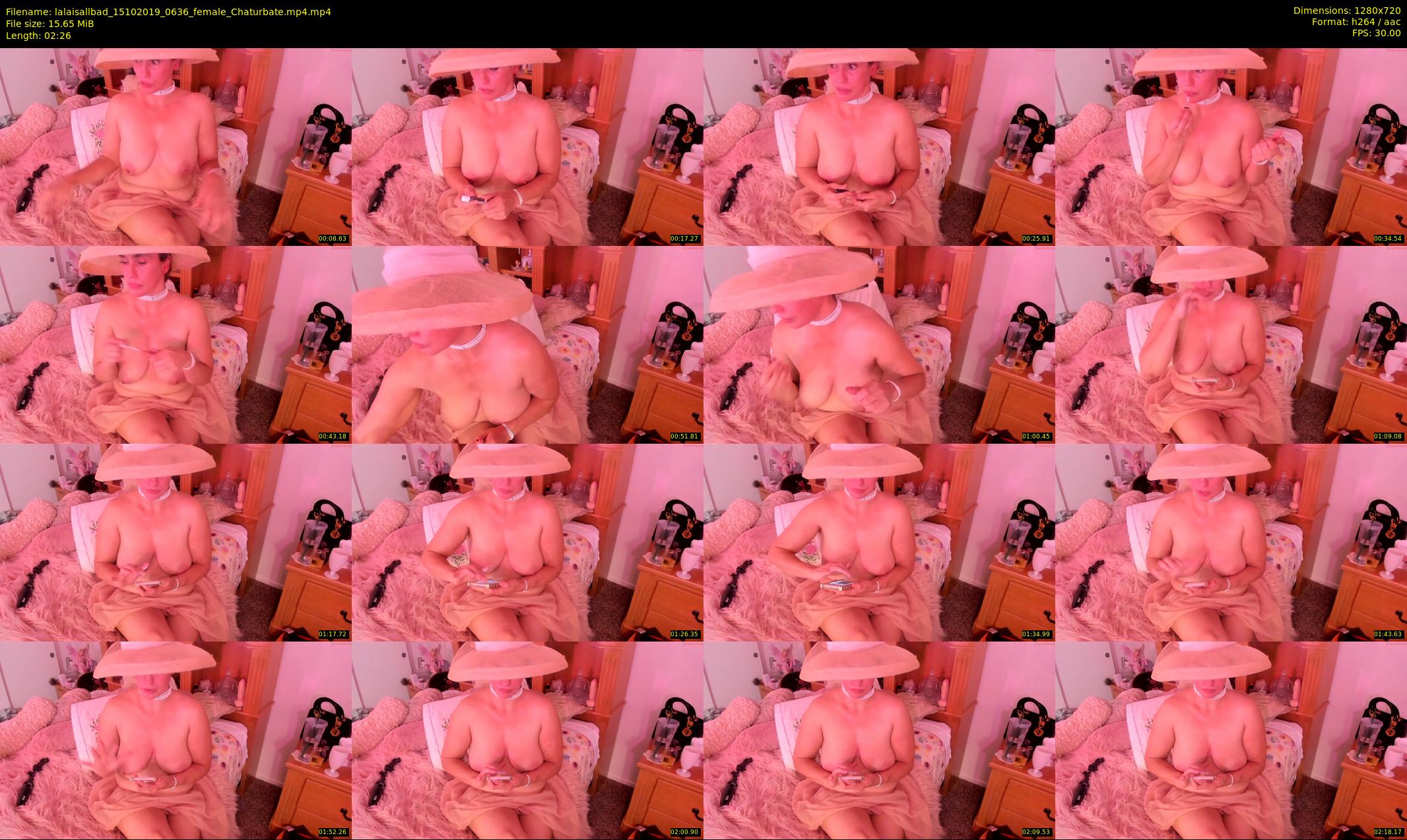 lalaisallbad — 3 minute Chaturbate female cam show recording, 720p, Oct 15, 2019