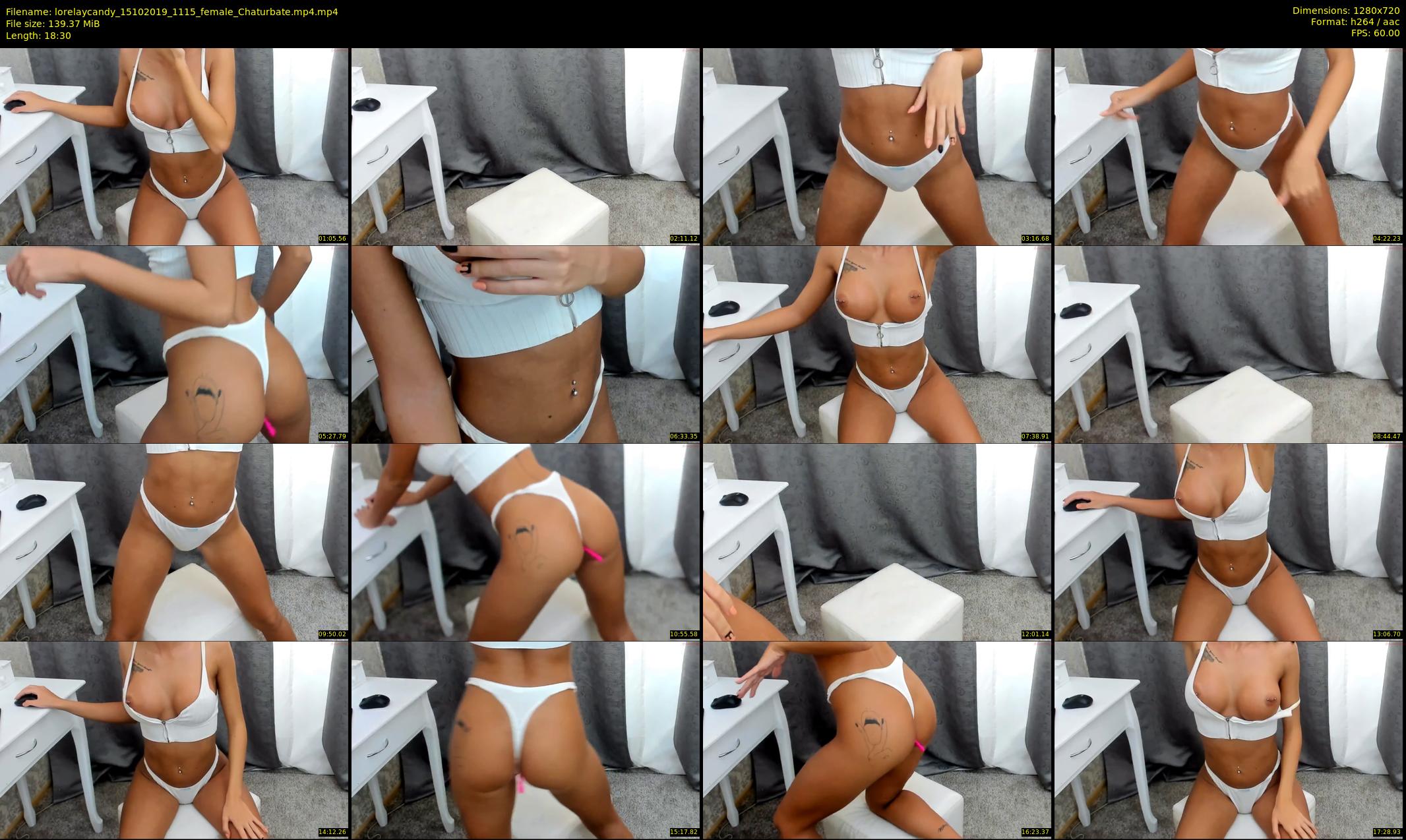 lorelaycandy — 19 minute Chaturbate female cam show recording, 720p, Oct 15, 2019