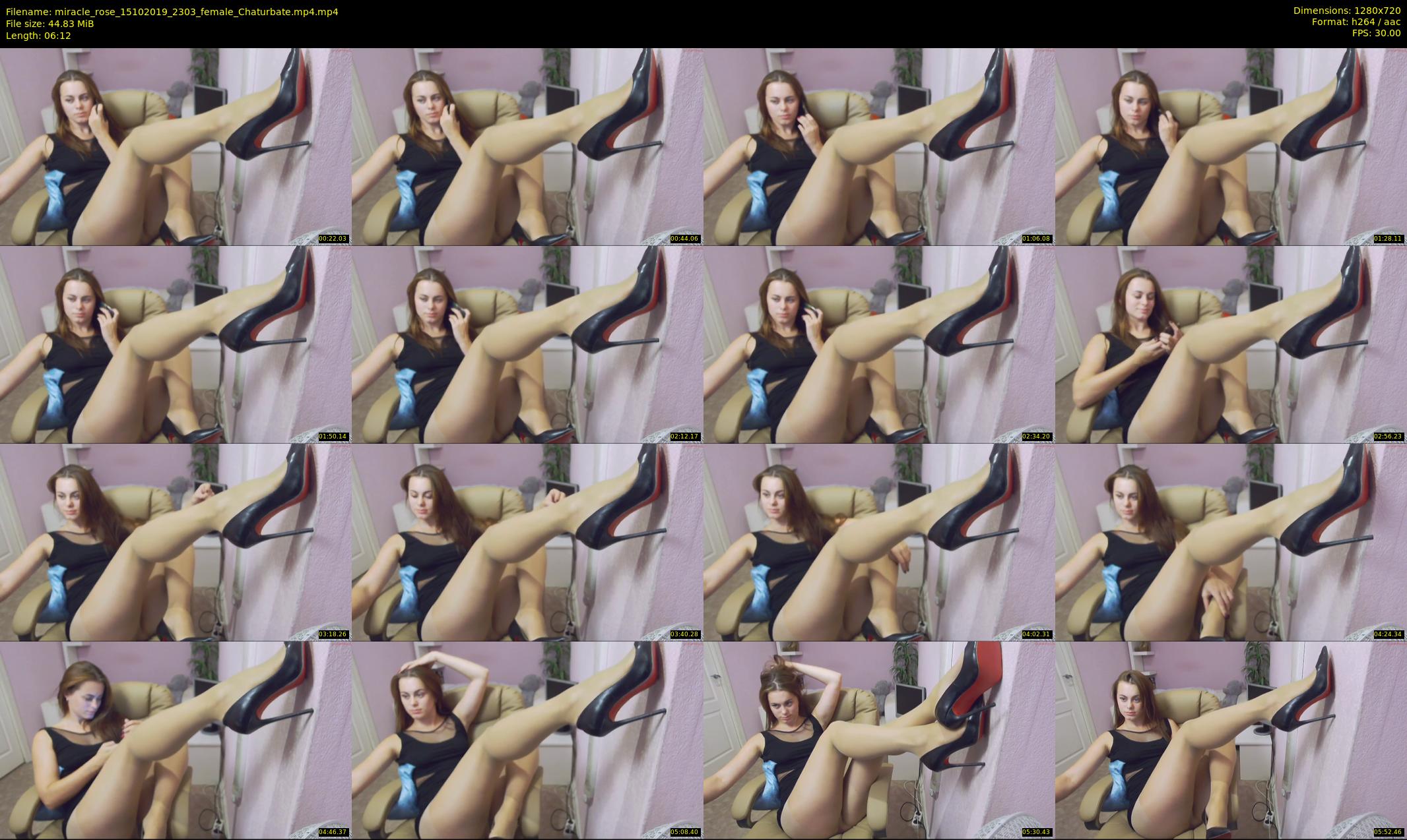 miracle_rose — 7 minute Chaturbate female cam show recording, 720p, Oct 15, 2019