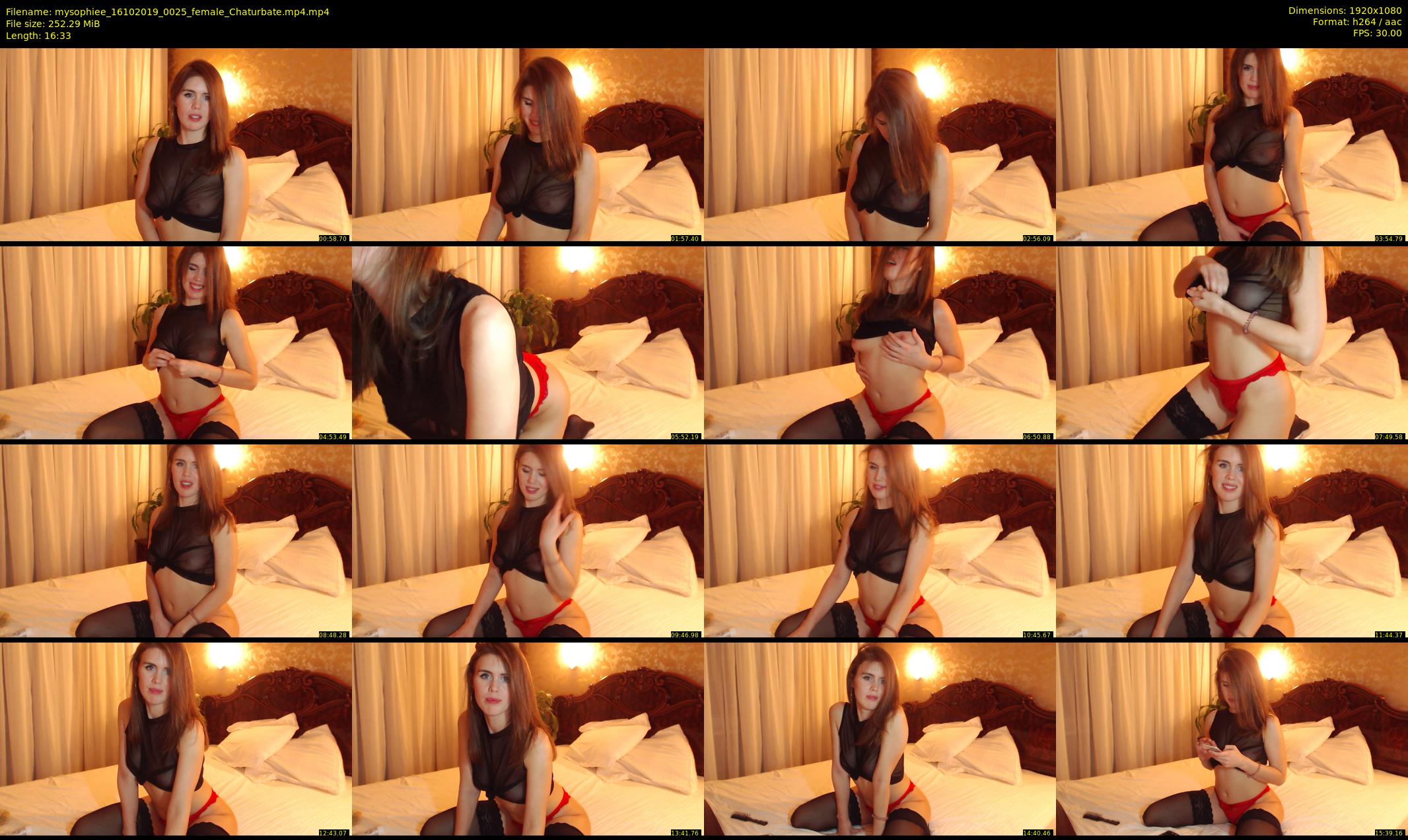 mysophiee — 17 minute Chaturbate female cam show recording, 1080p, Oct 16, 2019