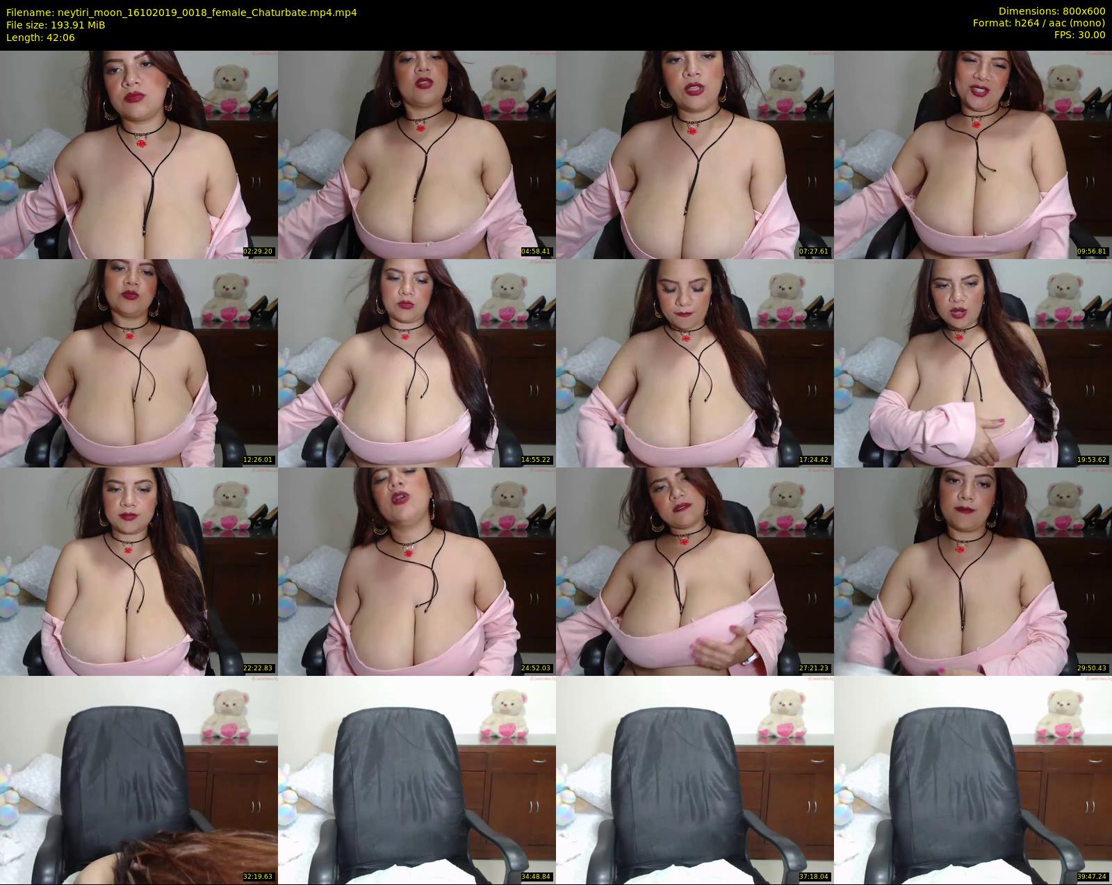 neytiri_moon — 43 minute Chaturbate female cam show recording, 480p, Oct 16, 2019
