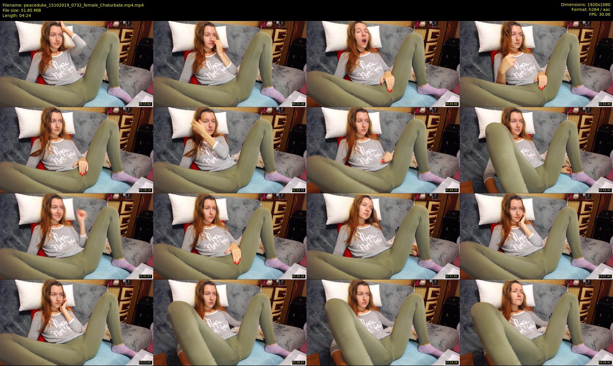 peaceduke — 5 minute Chaturbate female cam show recording, 1080p, Oct 15, 2019