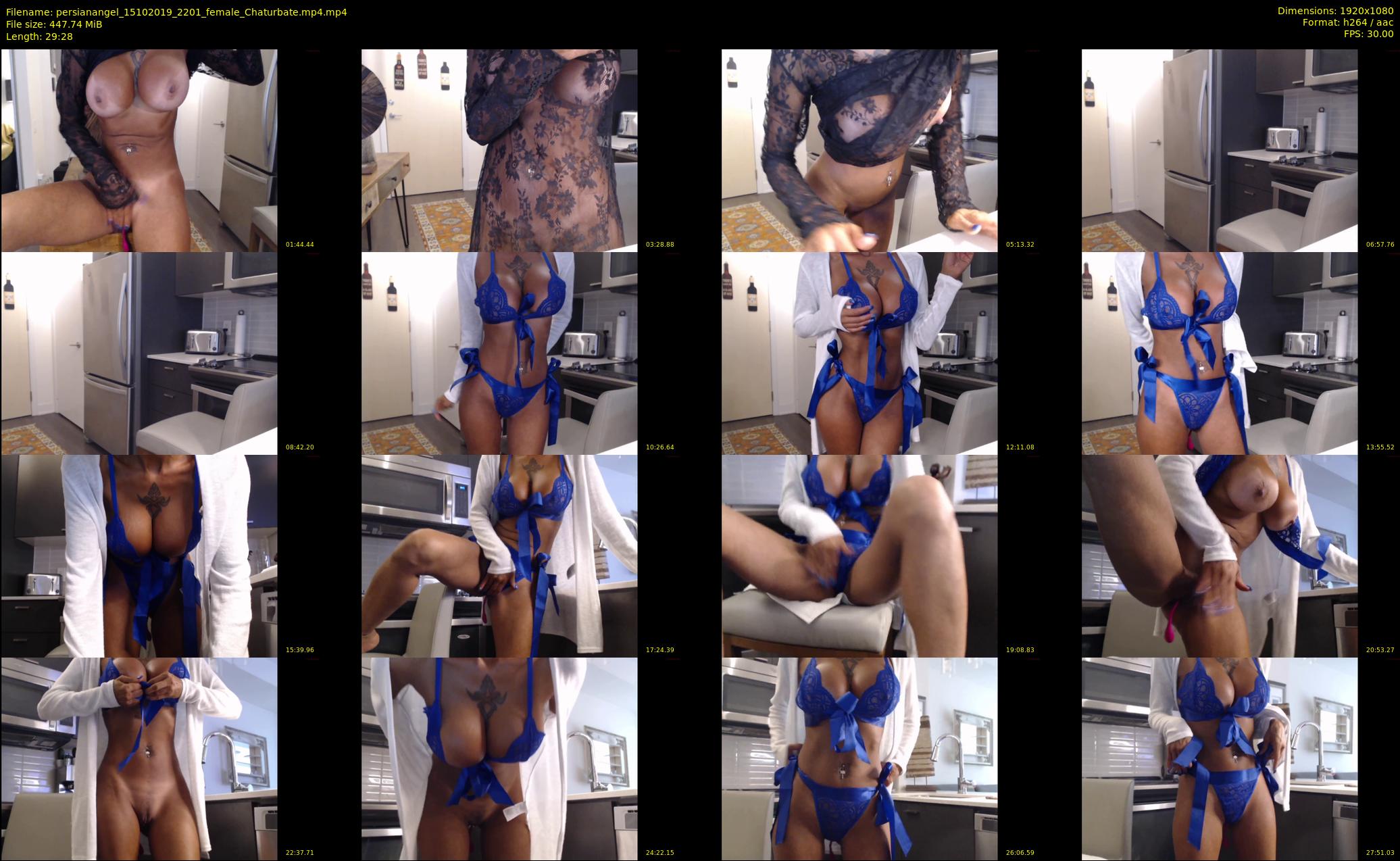persianangel — 30 minute Chaturbate female cam show recording, 1080p, Oct 15, 2019