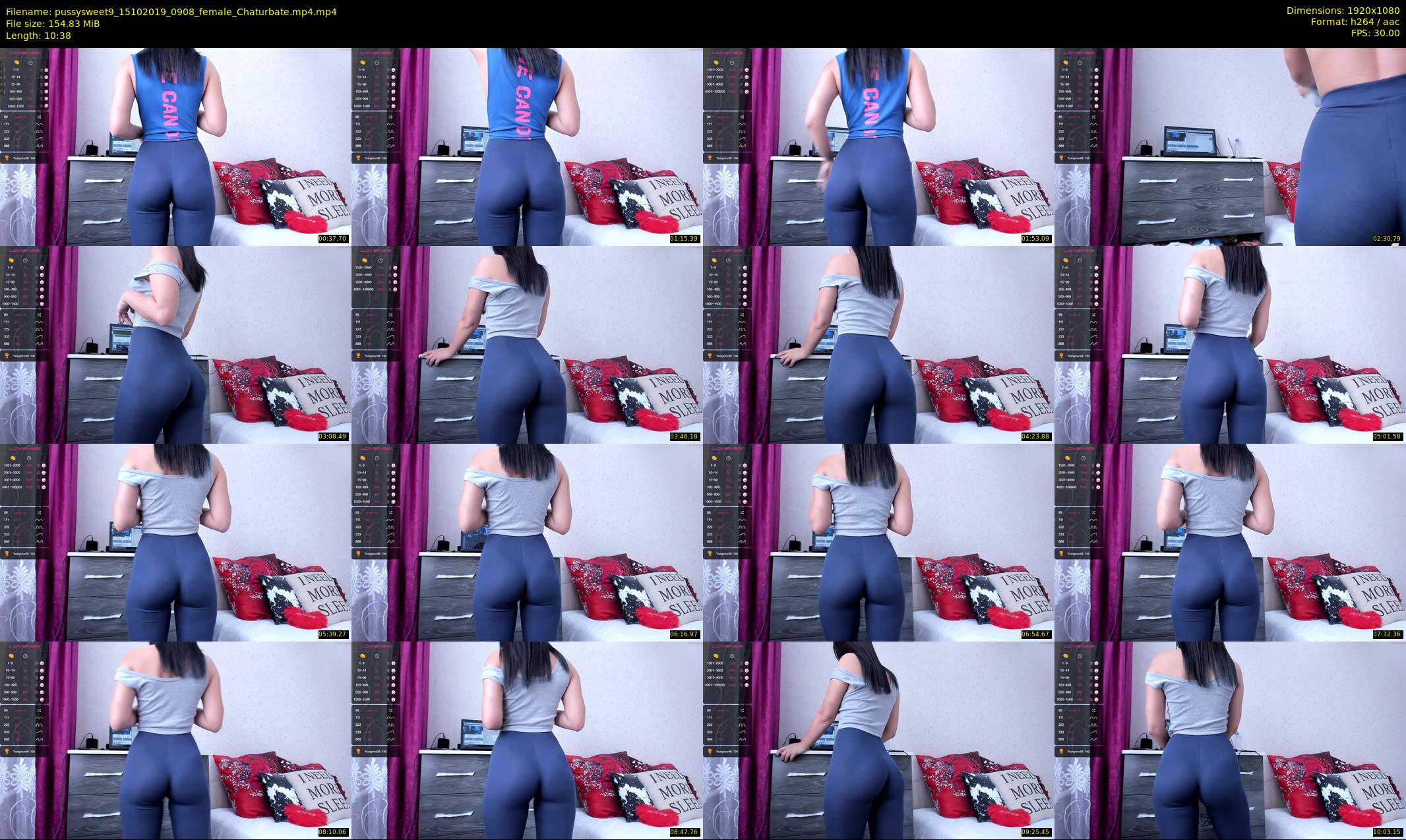 pussysweet9 — 11 minute Chaturbate female cam show recording, 1080p, Oct 15, 2019