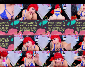 pyrowayne — 43 minute Chaturbate female cam show recording, 720p, Oct 15, 2019