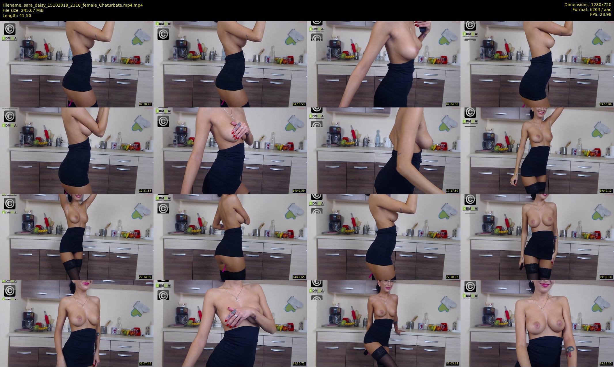 sara_daisy — 42 minute Chaturbate female cam show recording, 720p, Oct 15, 2019