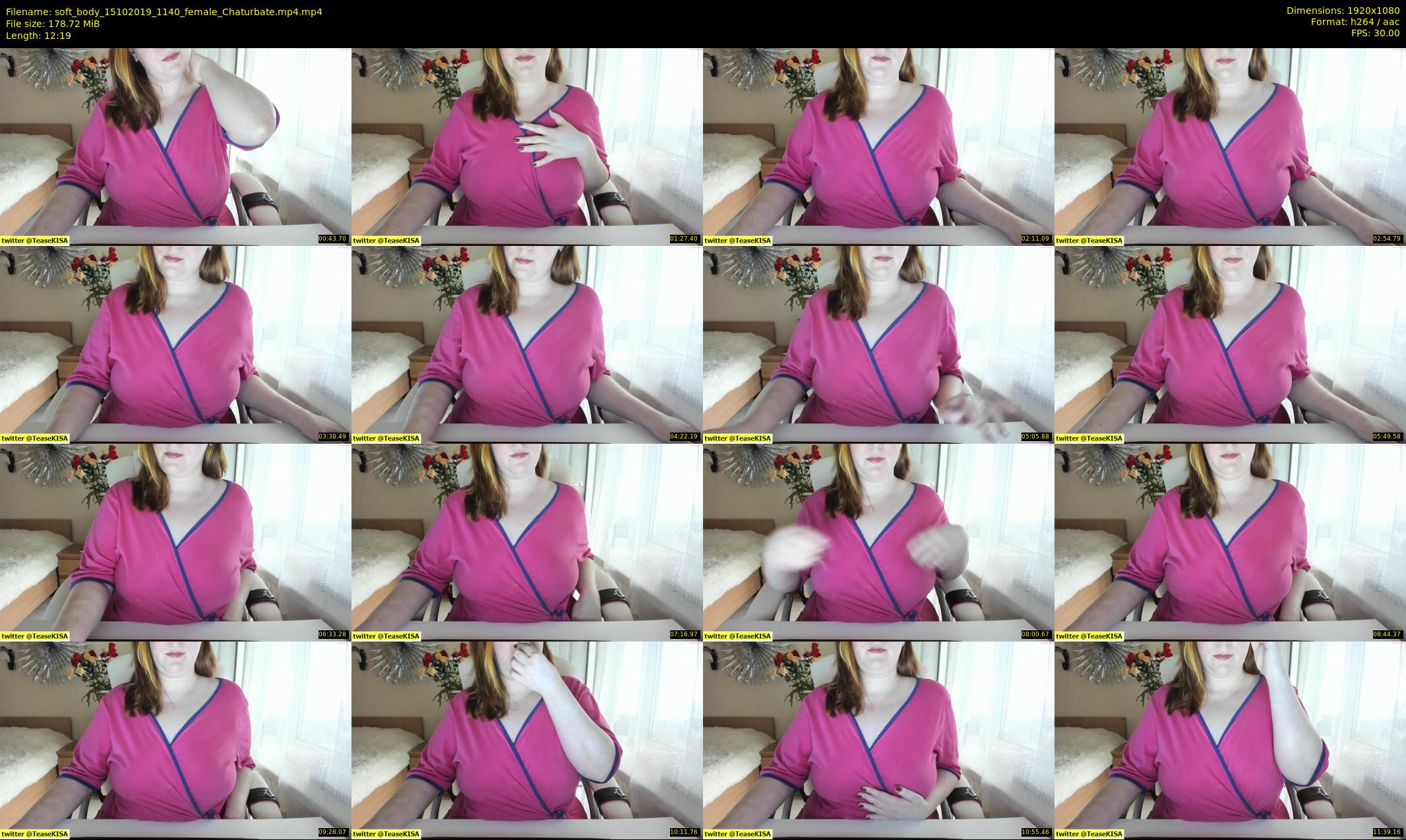 soft_body — 13 minute Chaturbate female cam show recording, 1080p, Oct 15, 2019
