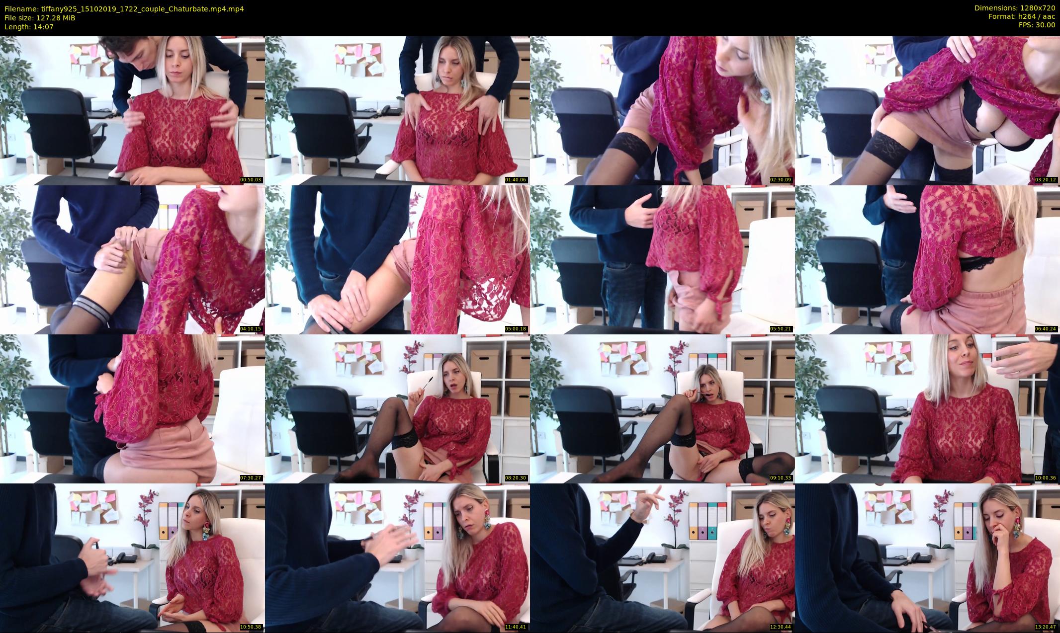 tiffany925 — 15 minute Chaturbate female cam show recording, 720p, Oct 15, 2019