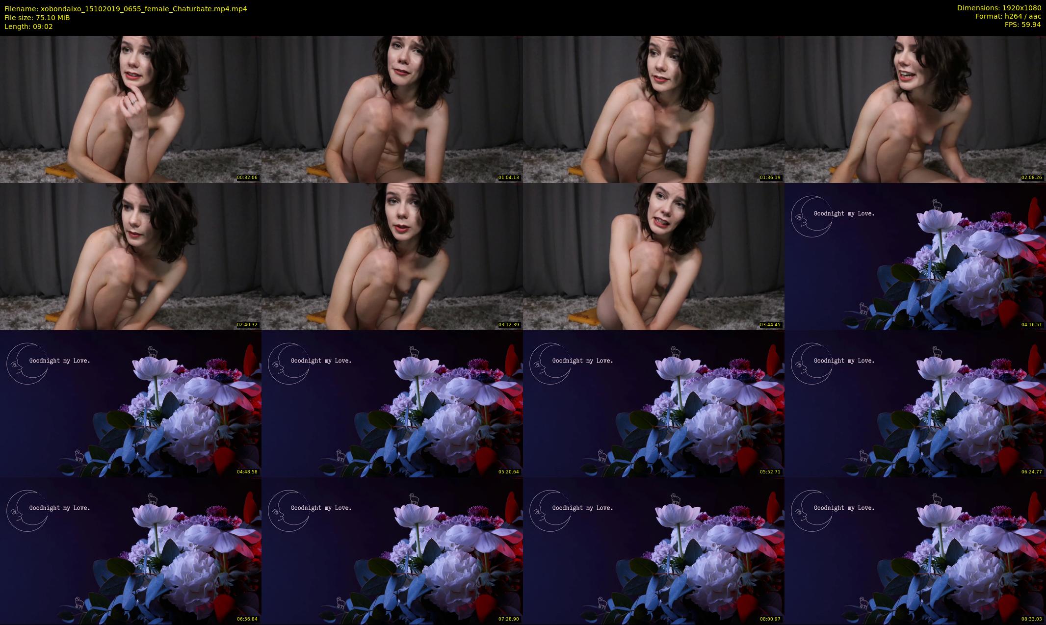 xobondaixo — 10 minute Chaturbate couple cam show recording, 1080p, Oct 15, 2019