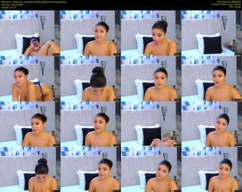 SamyraX — 24 minute MyFreeCams cam show recording, 480p, Oct 16, 2019