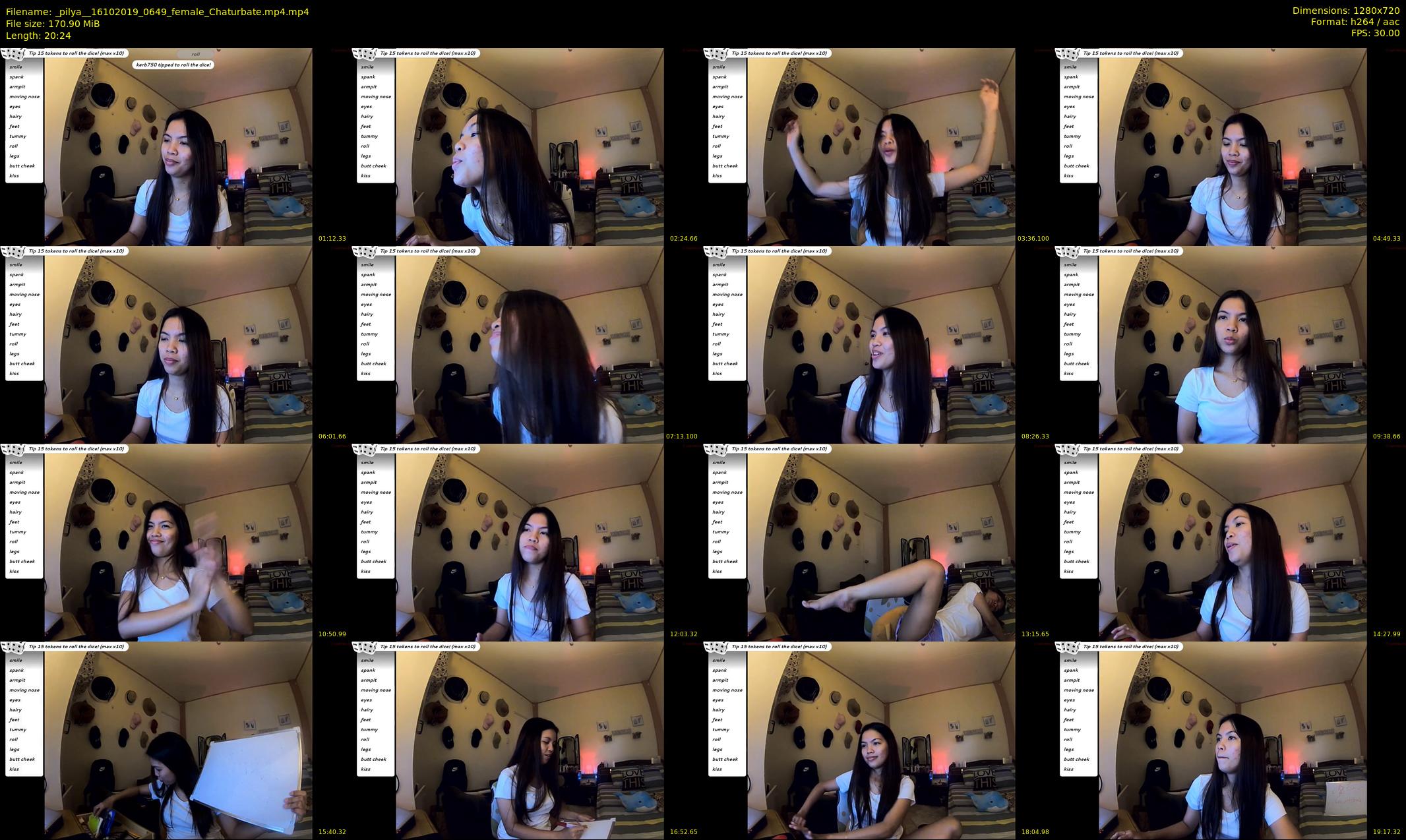 _pilya_ — 21 minute Chaturbate female cam show recording, 720p, Oct 16, 2019