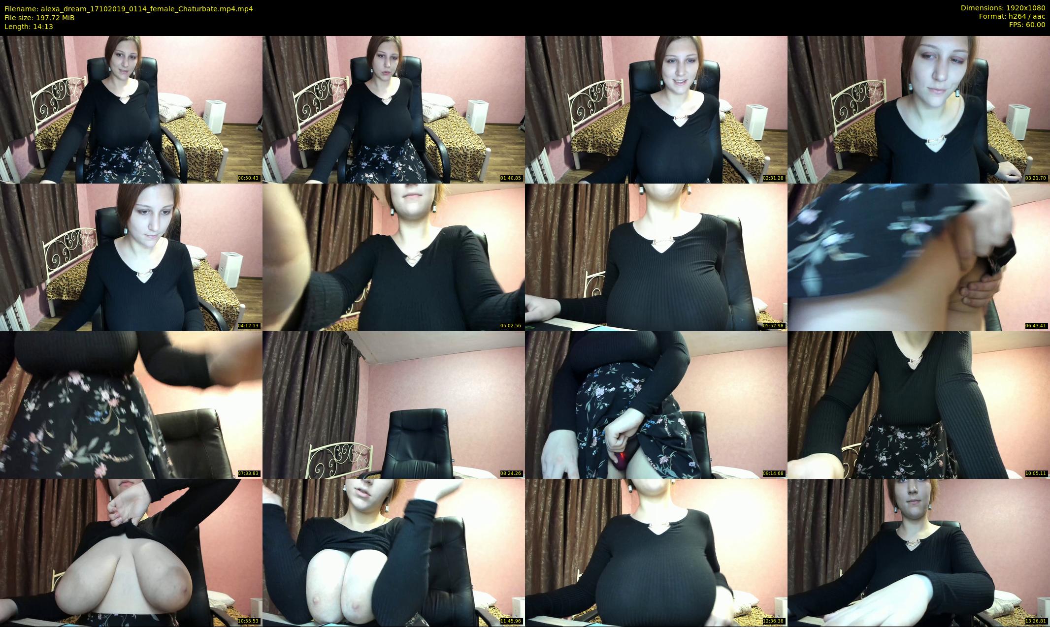 alexa_dream — 15 minute Chaturbate female cam show recording, 1080p, Oct 17, 2019